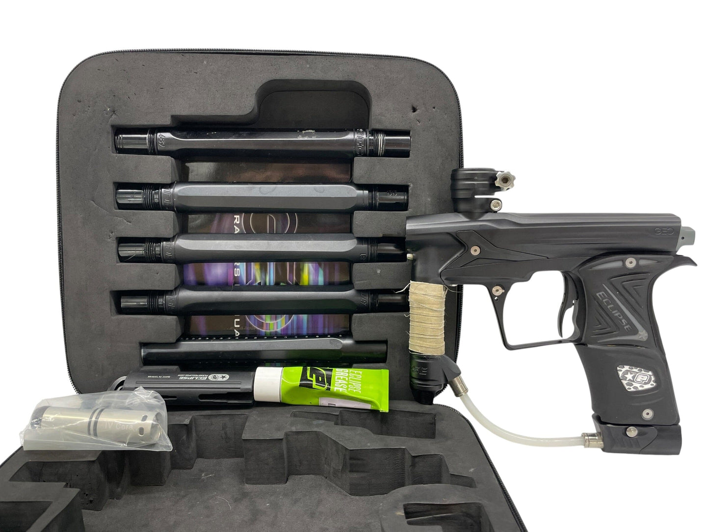 Used Planet Eclipse Geo 3 W/ IV Core Midnight Paintball Gun Paintball Gun from CPXBrosPaintball Buy/Sell/Trade Paintball Markers, New Paintball Guns, Paintball Hoppers, Paintball Masks, and Hormesis Headbands