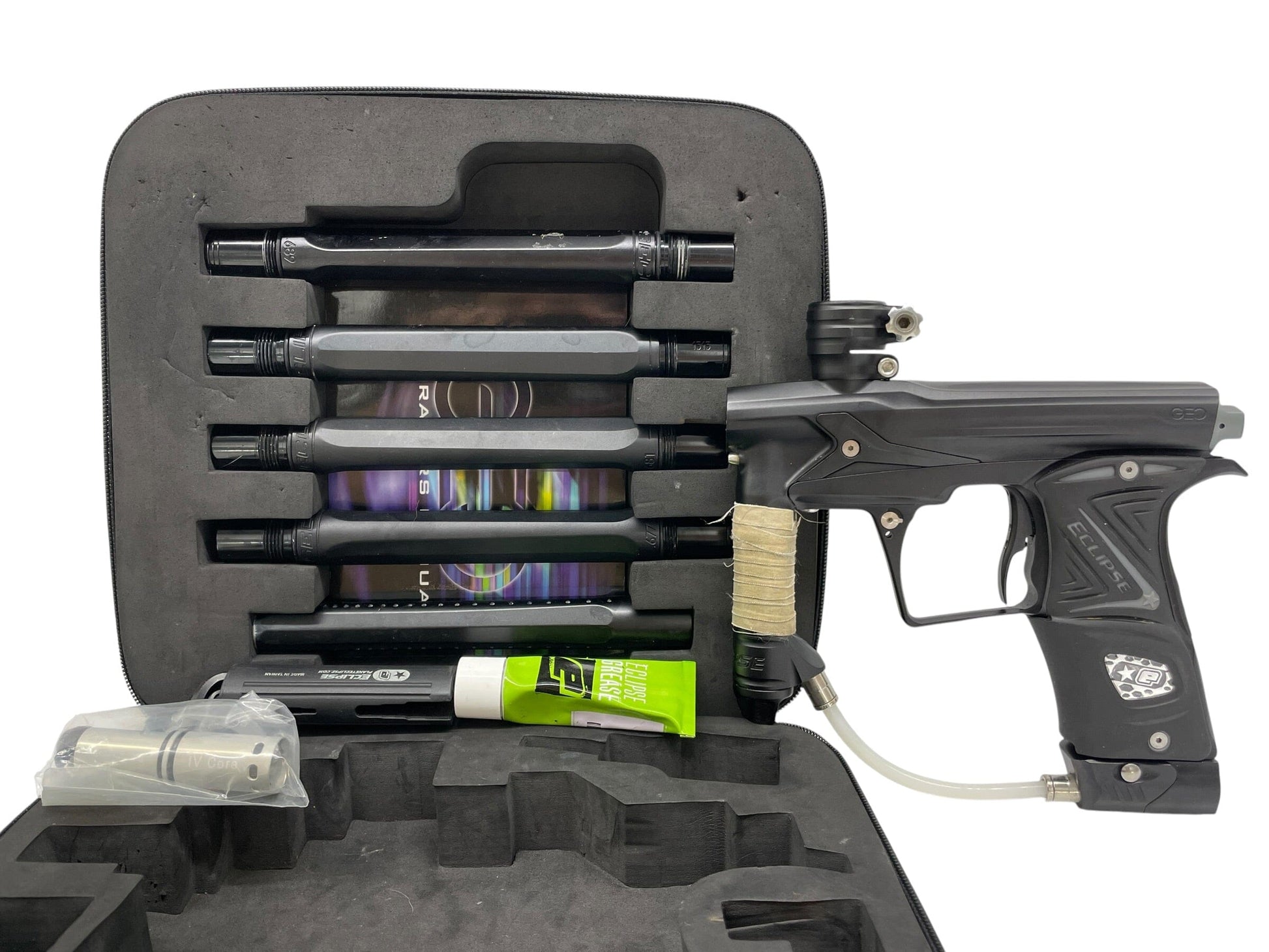 Used Planet Eclipse Geo 3 W/ IV Core Midnight Paintball Gun Paintball Gun from CPXBrosPaintball Buy/Sell/Trade Paintball Markers, New Paintball Guns, Paintball Hoppers, Paintball Masks, and Hormesis Headbands