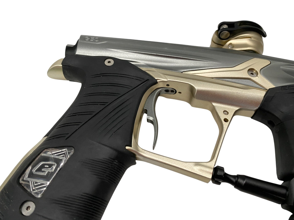 Used Planet Eclipse Geo 3.1 Grey/Gold Paintball Gun Paintball Gun from CPXBrosPaintball Buy/Sell/Trade Paintball Markers, New Paintball Guns, Paintball Hoppers, Paintball Masks, and Hormesis Headbands