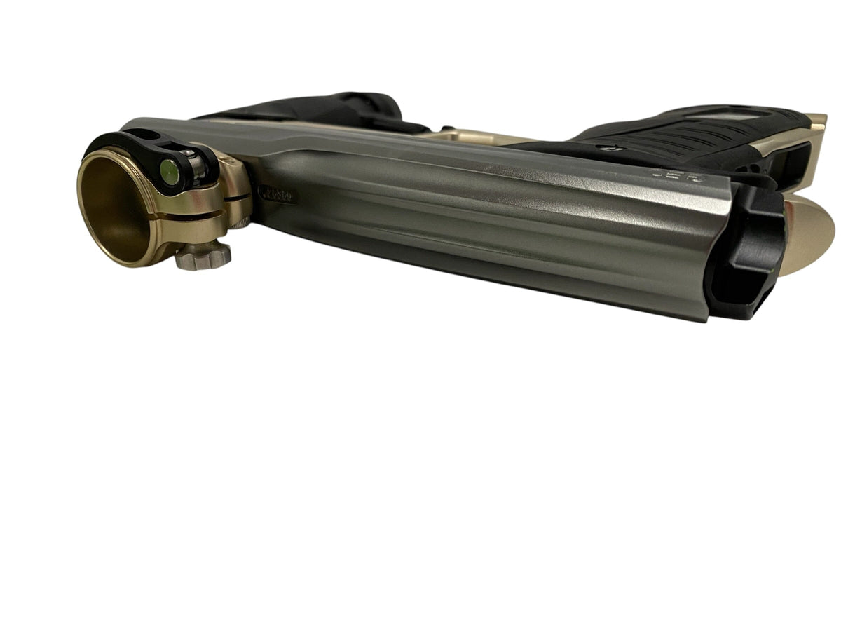 Used Planet Eclipse Geo 3.1 Grey/Gold Paintball Gun Paintball Gun from CPXBrosPaintball Buy/Sell/Trade Paintball Markers, New Paintball Guns, Paintball Hoppers, Paintball Masks, and Hormesis Headbands