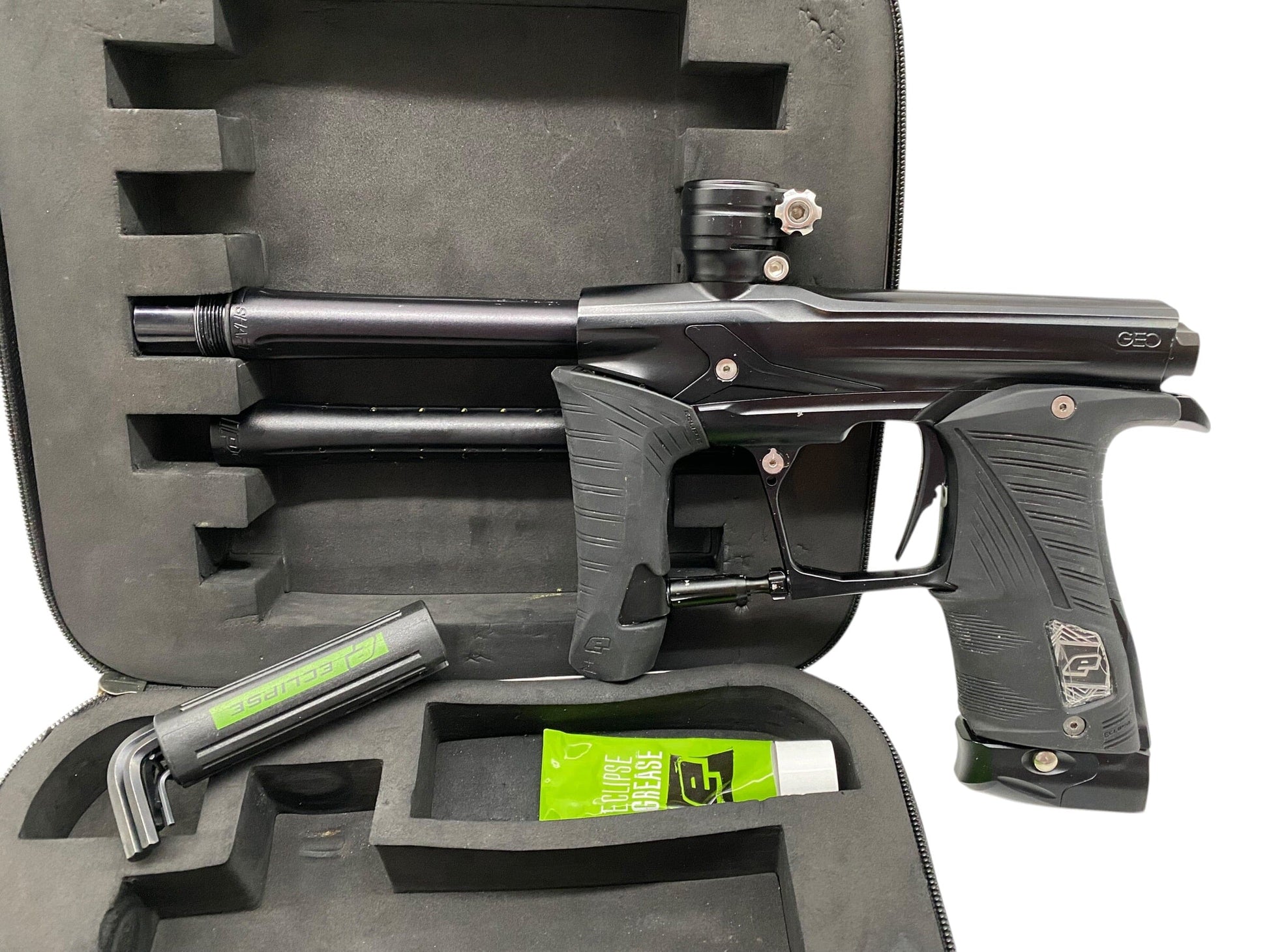 Used Planet Eclipse Geo 3.1 Midnight Paintball Gun Paintball Gun from CPXBrosPaintball Buy/Sell/Trade Paintball Markers, New Paintball Guns, Paintball Hoppers, Paintball Masks, and Hormesis Headbands