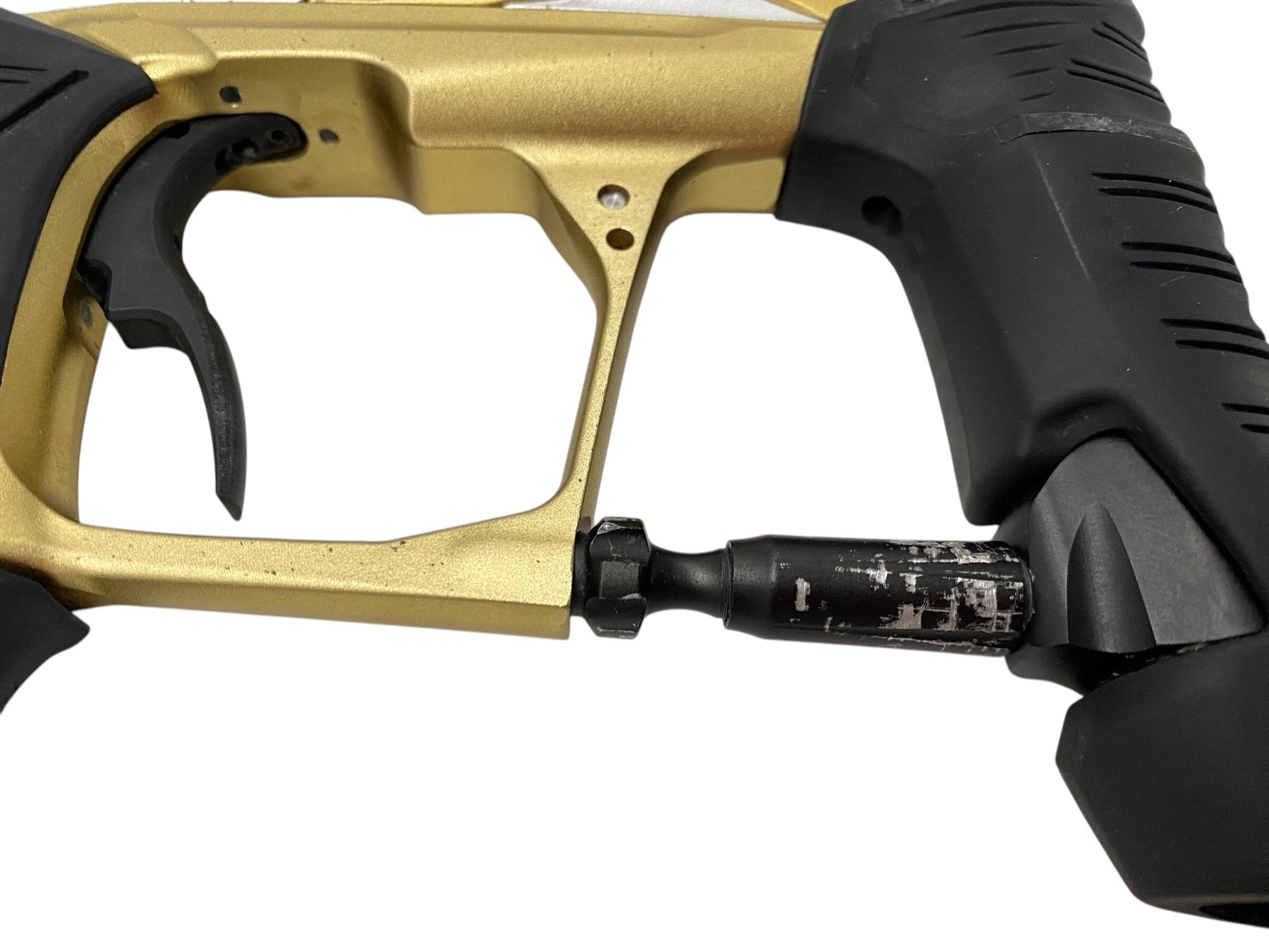 Used Planet Eclipse Geo 3.1 Paintball Gun Silver/Gold Paintball Gun from CPXBrosPaintball Buy/Sell/Trade Paintball Markers, New Paintball Guns, Paintball Hoppers, Paintball Masks, and Hormesis Headbands
