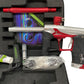 Used Planet Eclipse Geo 3.1 Paintball Gun Silver/Red Paintball Gun from CPXBrosPaintball Buy/Sell/Trade Paintball Markers, New Paintball Guns, Paintball Hoppers, Paintball Masks, and Hormesis Headbands