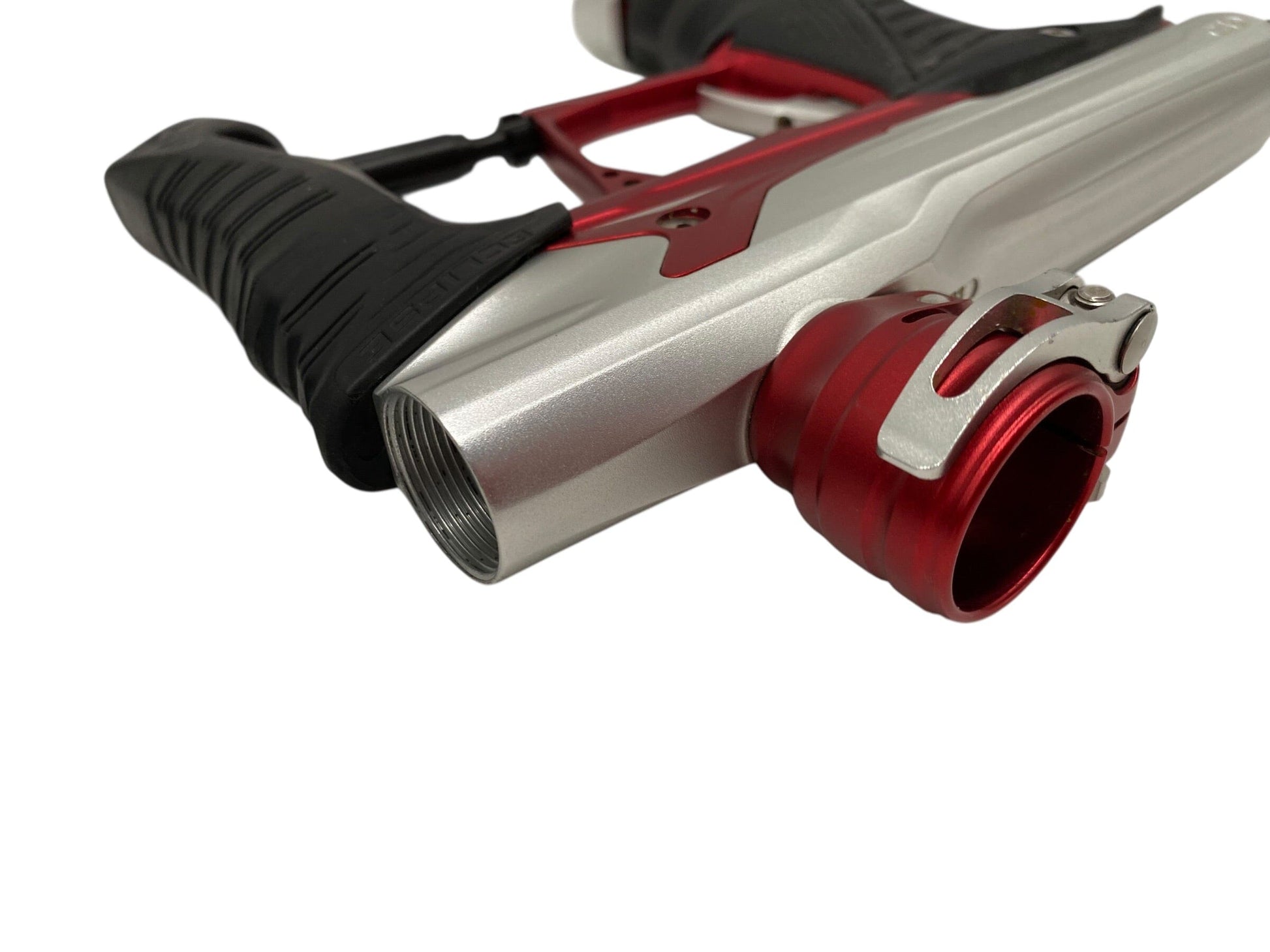 Used Planet Eclipse Geo 3.1 Paintball Gun Silver/Red Paintball Gun from CPXBrosPaintball Buy/Sell/Trade Paintball Markers, New Paintball Guns, Paintball Hoppers, Paintball Masks, and Hormesis Headbands