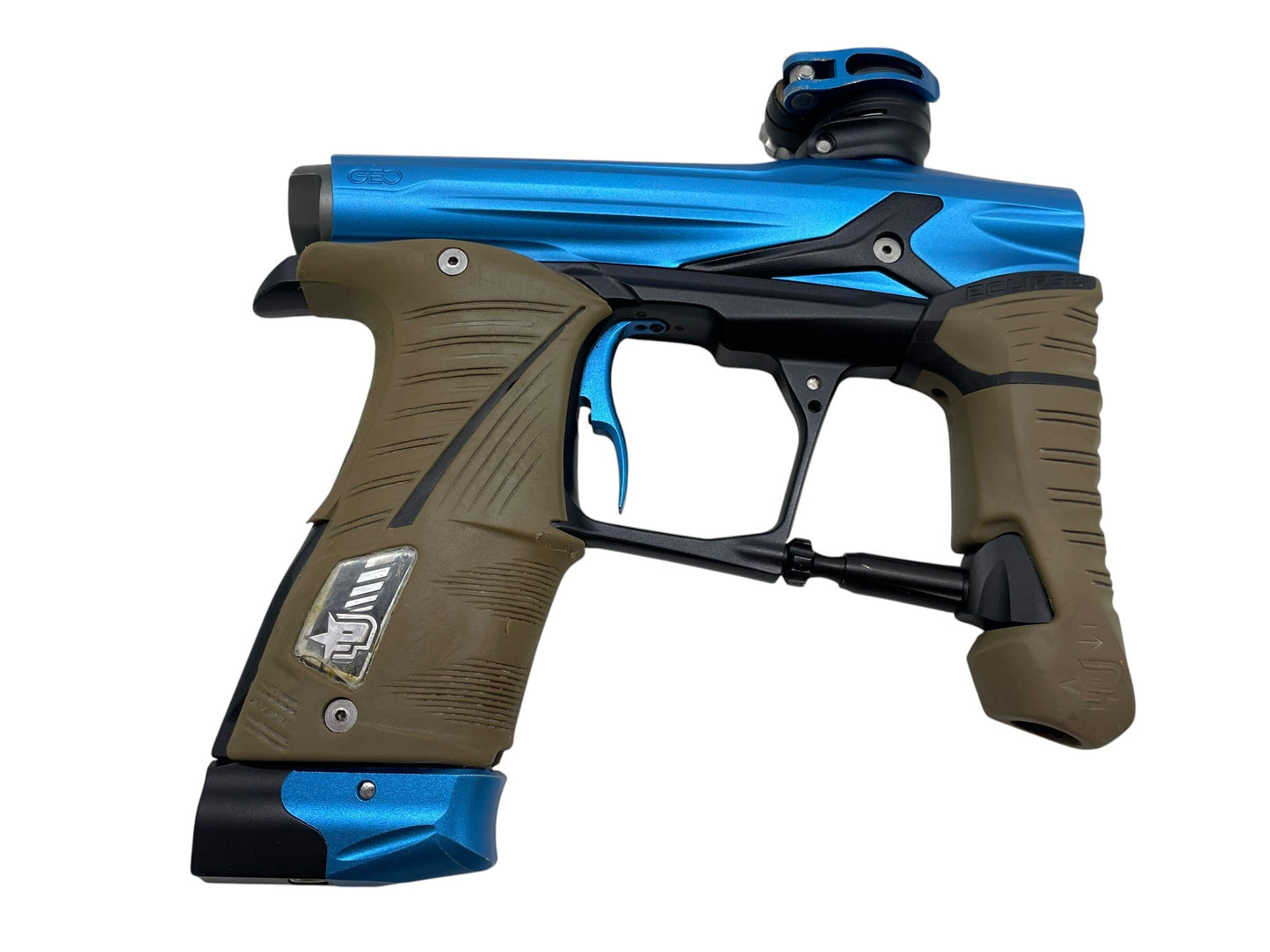 Used Planet Eclipse Geo 3.1 Teal/Black W/ IV CORE Paintball Gun Paintball Gun from CPXBrosPaintball Buy/Sell/Trade Paintball Markers, New Paintball Guns, Paintball Hoppers, Paintball Masks, and Hormesis Headbands