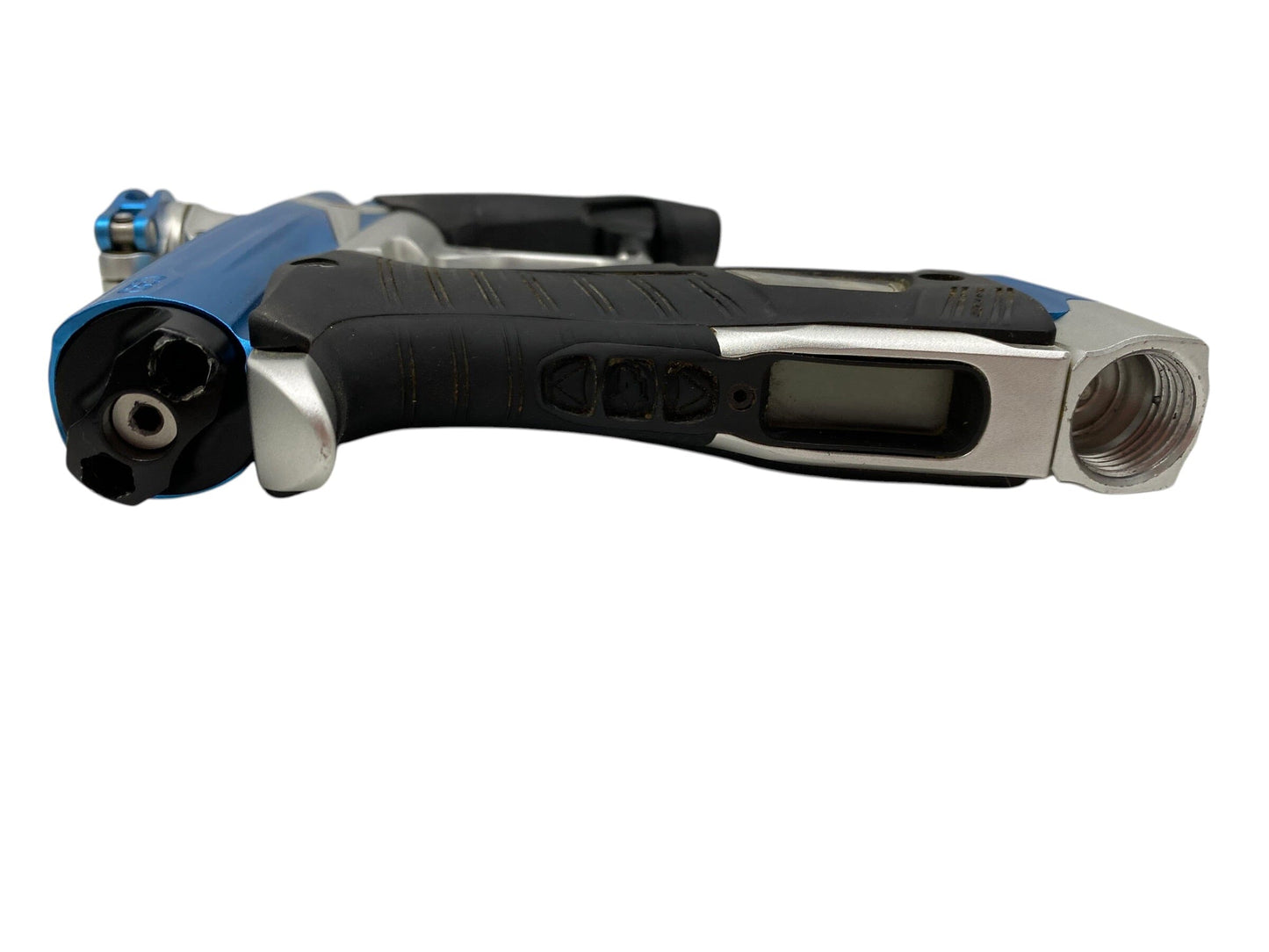 Used Planet Eclipse Geo 3.1 Teal/Silver Paintball Gun Paintball Gun from CPXBrosPaintball Buy/Sell/Trade Paintball Markers, New Paintball Guns, Paintball Hoppers, Paintball Masks, and Hormesis Headbands