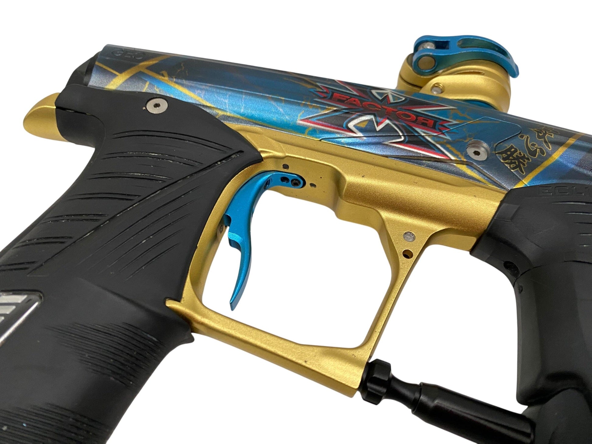 Used Planet Eclipse Geo 3.1 X-Factor Team Edition Paintball Gun Paintball Gun from CPXBrosPaintball Buy/Sell/Trade Paintball Markers, New Paintball Guns, Paintball Hoppers, Paintball Masks, and Hormesis Headbands