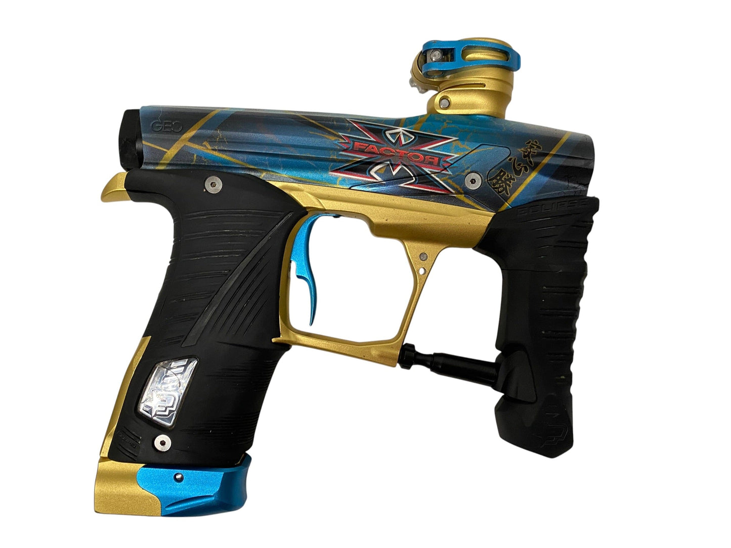 Used Planet Eclipse Geo 3.1 X-Factor Team Edition Paintball Gun Paintball Gun from CPXBrosPaintball Buy/Sell/Trade Paintball Markers, New Paintball Guns, Paintball Hoppers, Paintball Masks, and Hormesis Headbands