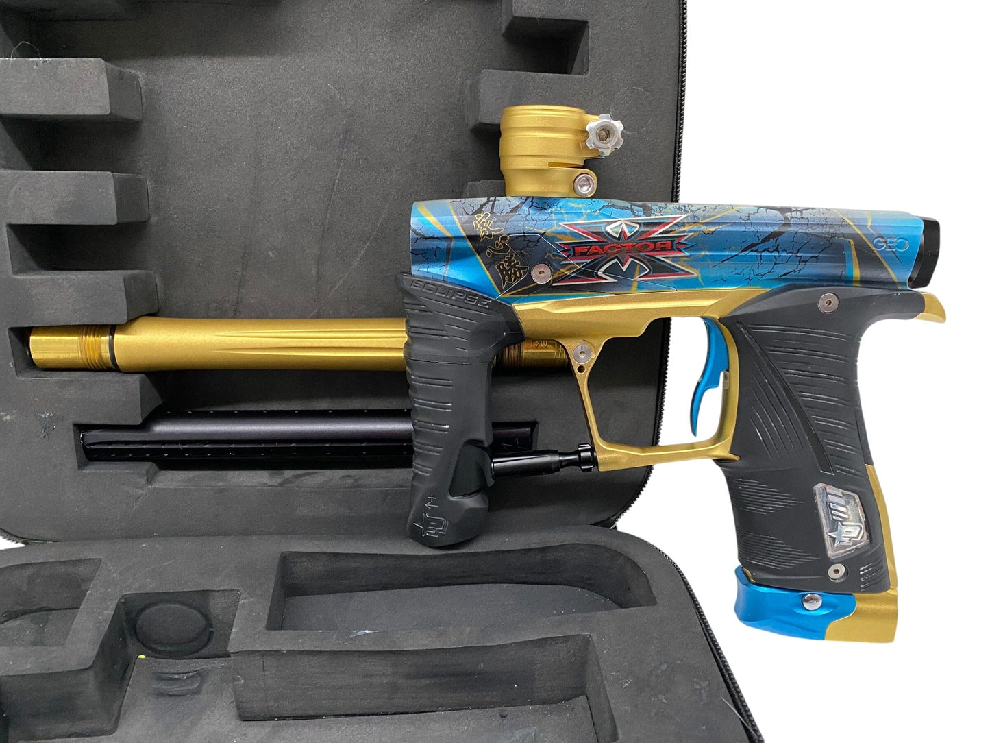 Used Planet Eclipse Geo 3.1 X-Factor Team Edition Paintball Gun Paintball Gun from CPXBrosPaintball Buy/Sell/Trade Paintball Markers, New Paintball Guns, Paintball Hoppers, Paintball Masks, and Hormesis Headbands