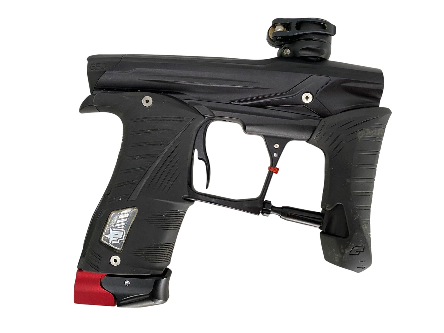 Used Planet Eclipse Geo 3.5 Black/Red Paintball Gun Paintball Gun from CPXBrosPaintball Buy/Sell/Trade Paintball Markers, New Paintball Guns, Paintball Hoppers, Paintball Masks, and Hormesis Headbands