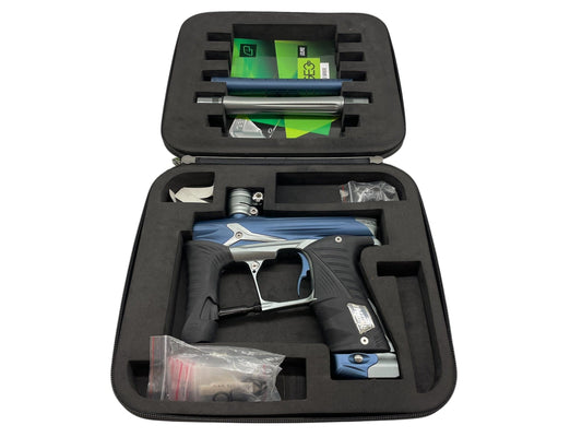 Used Planet Eclipse Geo 3.5 Blue/Grey Paintball Gun Paintball Gun from CPXBrosPaintball Buy/Sell/Trade Paintball Markers, New Paintball Guns, Paintball Hoppers, Paintball Masks, and Hormesis Headbands