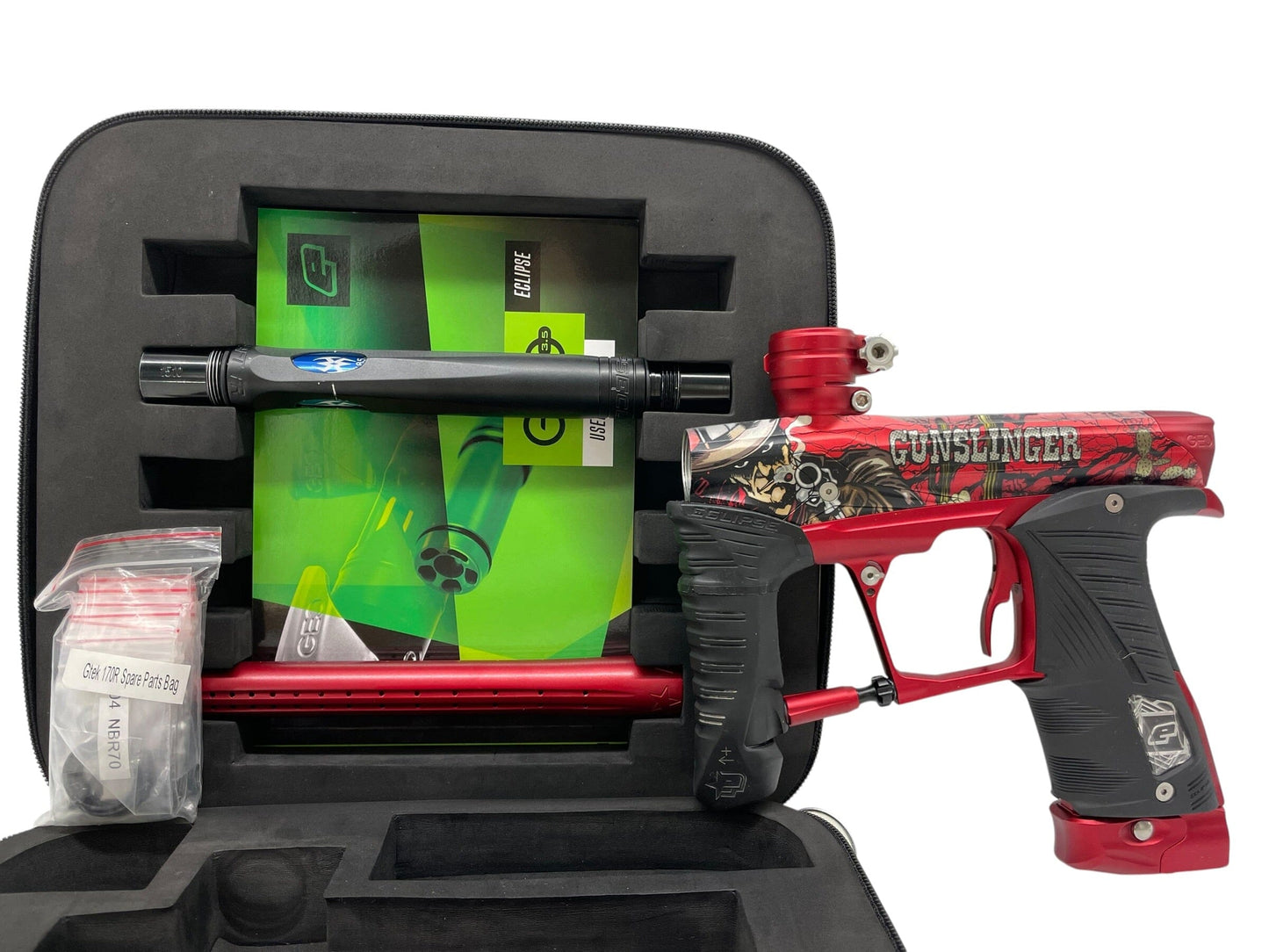 Used Planet Eclipse Geo 3.5 "Gunslinger" Paintball Gun Paintball Gun from CPXBrosPaintball Buy/Sell/Trade Paintball Markers, New Paintball Guns, Paintball Hoppers, Paintball Masks, and Hormesis Headbands