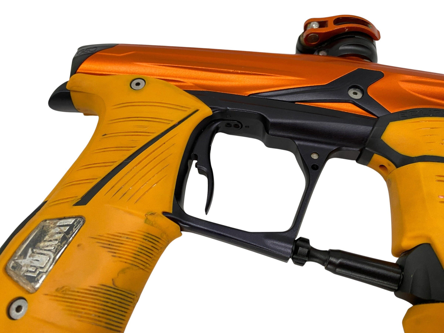 Used Planet Eclipse Geo 3.5 Orange/Black Paintball Gun Paintball Gun from CPXBrosPaintball Buy/Sell/Trade Paintball Markers, New Paintball Guns, Paintball Hoppers, Paintball Masks, and Hormesis Headbands