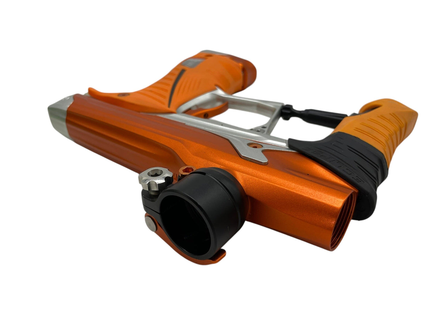 Used Planet Eclipse Geo 3.5 Orange/Silver Paintball Gun Paintball Gun from CPXBrosPaintball Buy/Sell/Trade Paintball Markers, New Paintball Guns, Paintball Hoppers, Paintball Masks, and Hormesis Headbands