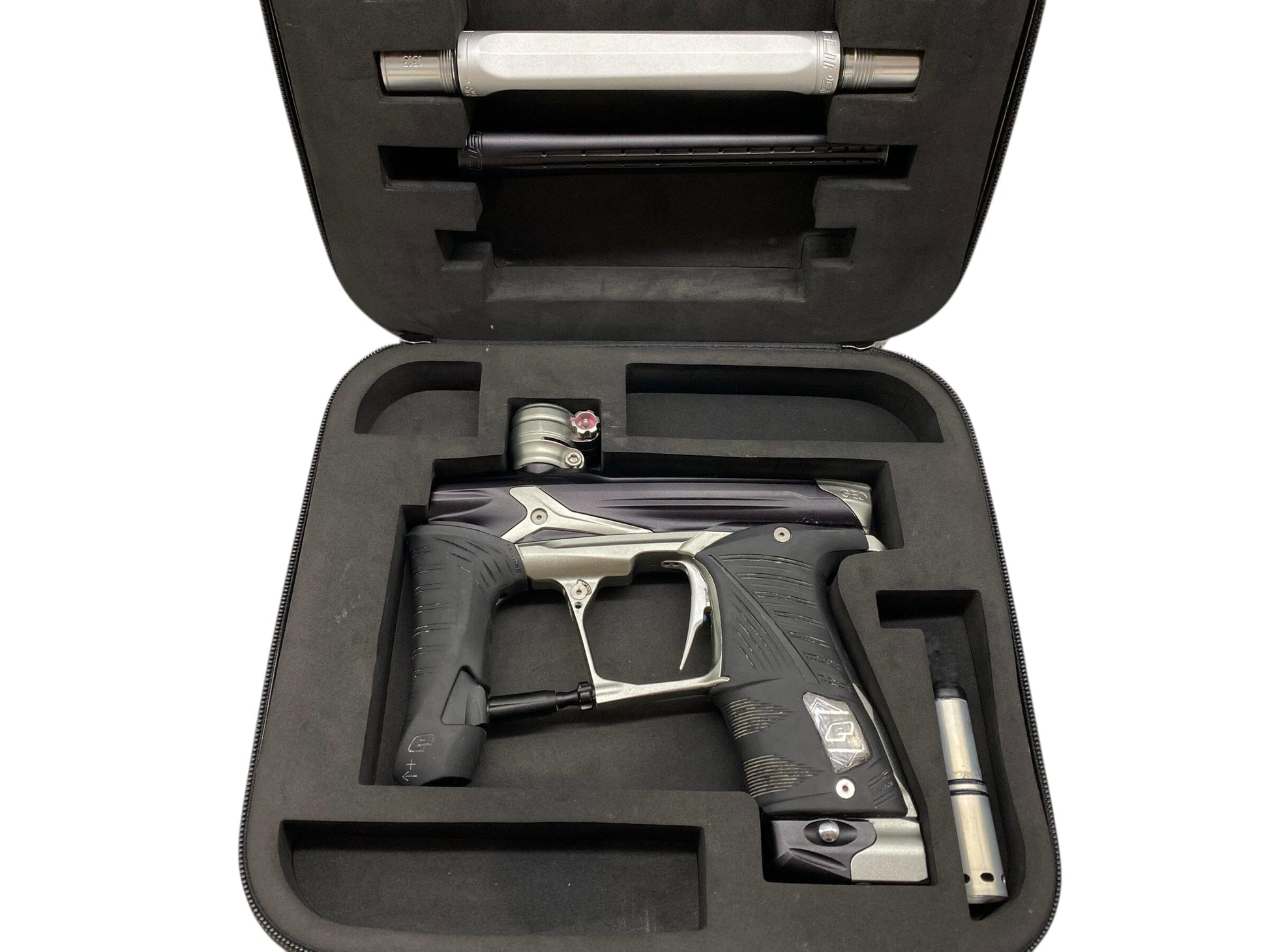 Used Planet Eclipse Geo 3.5 Paintball Gun Black/Grey Paintball Gun from CPXBrosPaintball Buy/Sell/Trade Paintball Markers, New Paintball Guns, Paintball Hoppers, Paintball Masks, and Hormesis Headbands