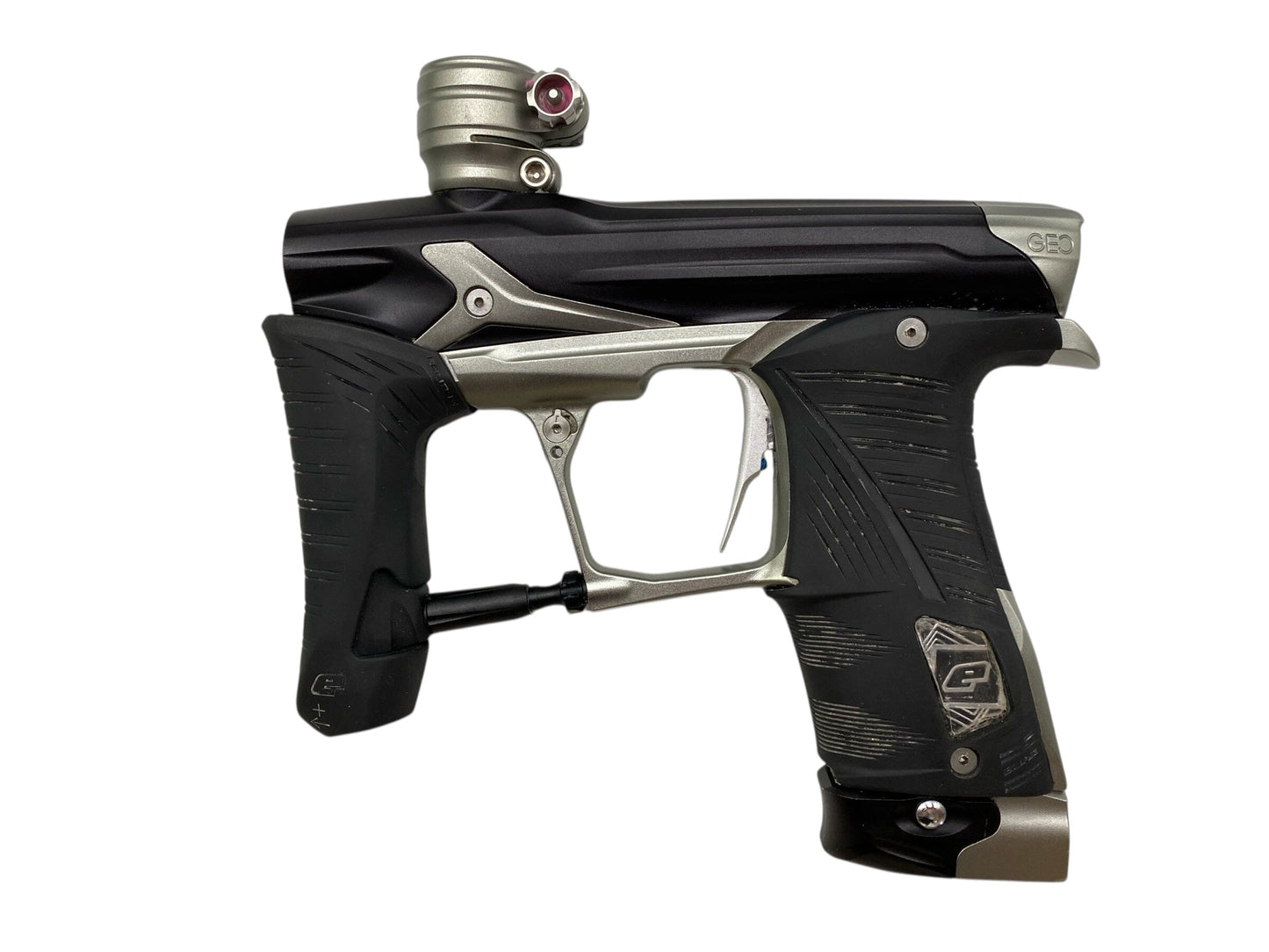Used Planet Eclipse Geo 3.5 Paintball Gun Black/Grey Paintball Gun from CPXBrosPaintball Buy/Sell/Trade Paintball Markers, New Paintball Guns, Paintball Hoppers, Paintball Masks, and Hormesis Headbands