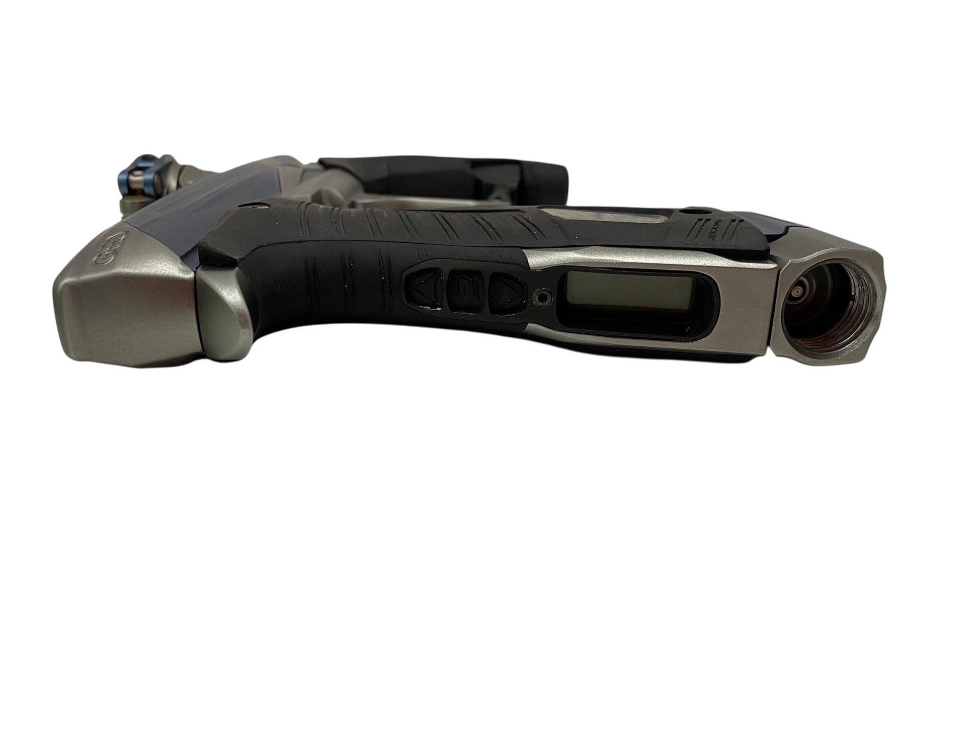 Used Planet Eclipse Geo 3.5 Paintball Gun Blue/Silver Paintball Gun from CPXBrosPaintball Buy/Sell/Trade Paintball Markers, New Paintball Guns, Paintball Hoppers, Paintball Masks, and Hormesis Headbands