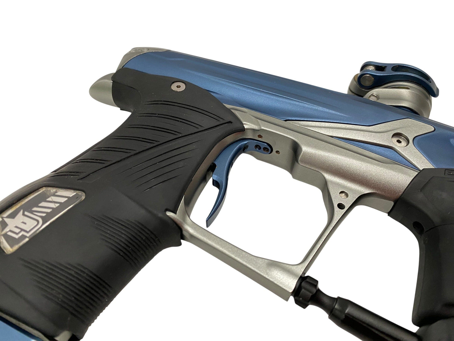 Used Planet Eclipse Geo 3.5 Paintball Gun Blue/Silver Paintball Gun from CPXBrosPaintball Buy/Sell/Trade Paintball Markers, New Paintball Guns, Paintball Hoppers, Paintball Masks, and Hormesis Headbands