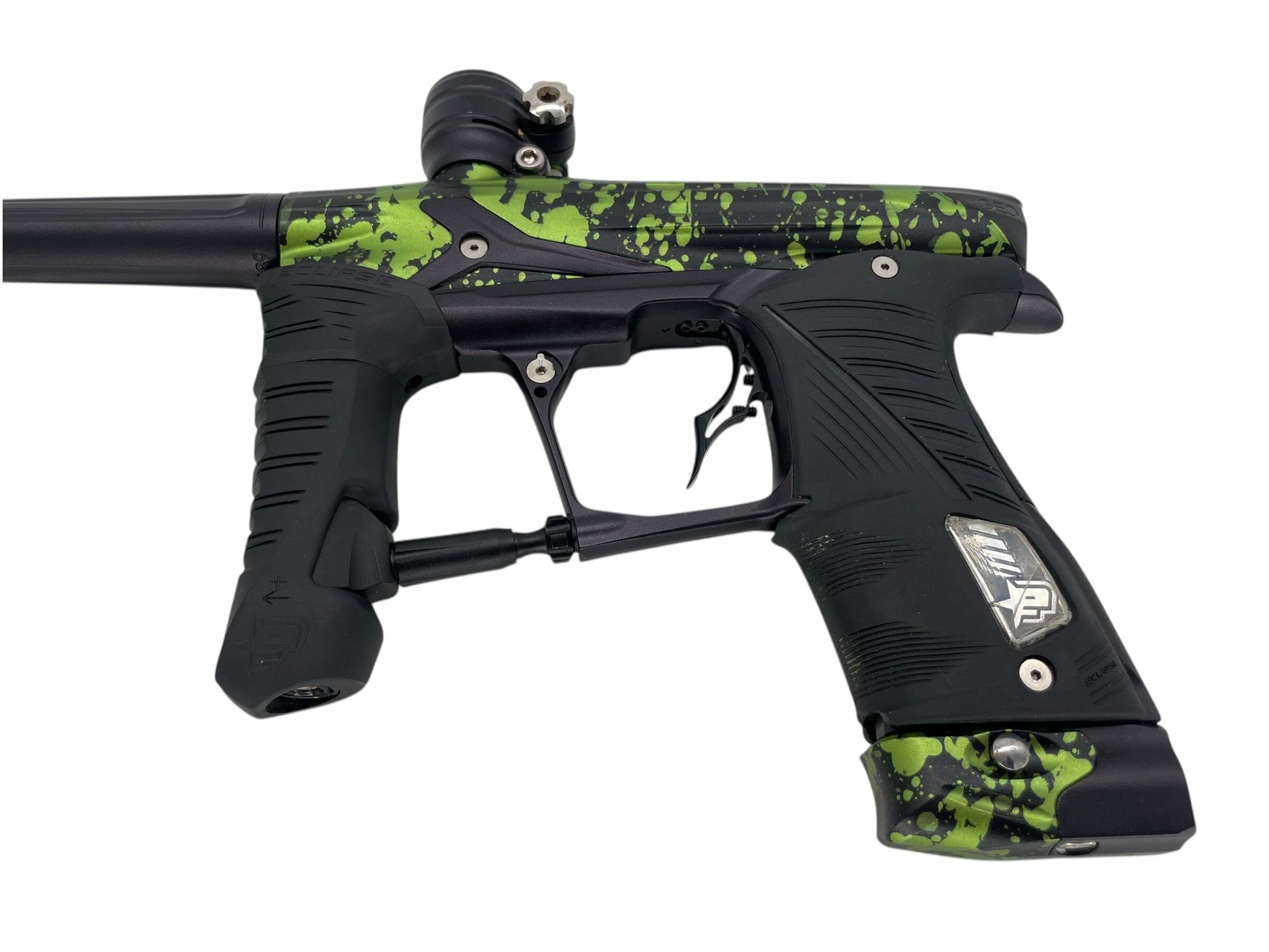 Used Planet Eclipse Geo 3.5 Paintball Gun Green/Black Splash Paintball Gun from CPXBrosPaintball Buy/Sell/Trade Paintball Markers, New Paintball Guns, Paintball Hoppers, Paintball Masks, and Hormesis Headbands