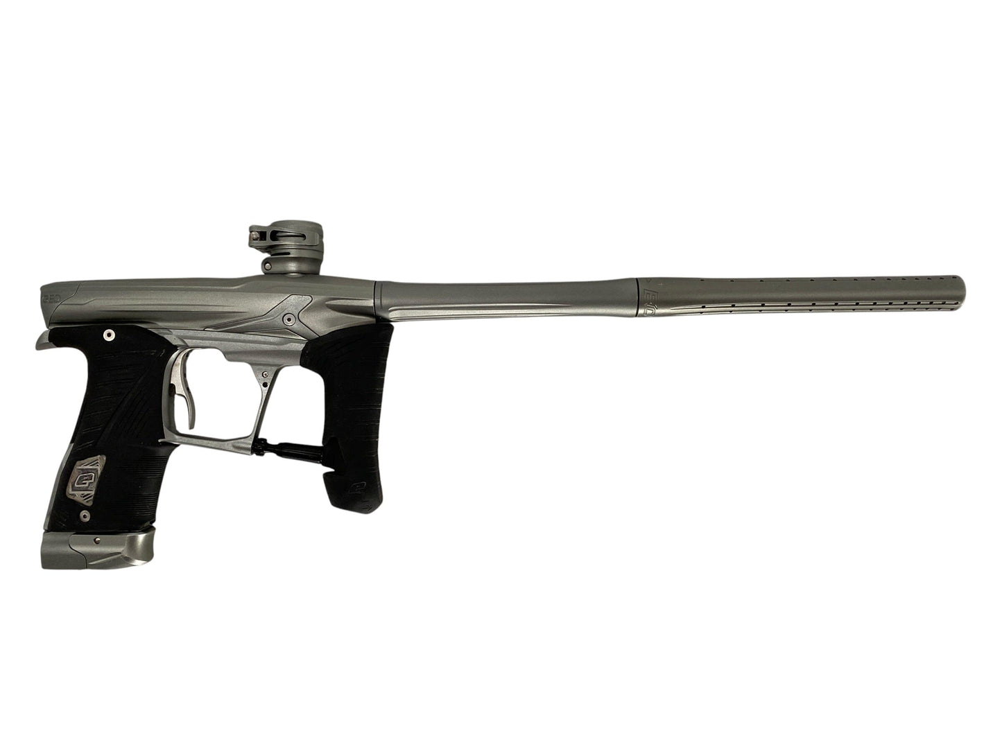 Used Planet Eclipse Geo 3.5 Paintball Gun Grey Paintball Gun from CPXBrosPaintball Buy/Sell/Trade Paintball Markers, New Paintball Guns, Paintball Hoppers, Paintball Masks, and Hormesis Headbands