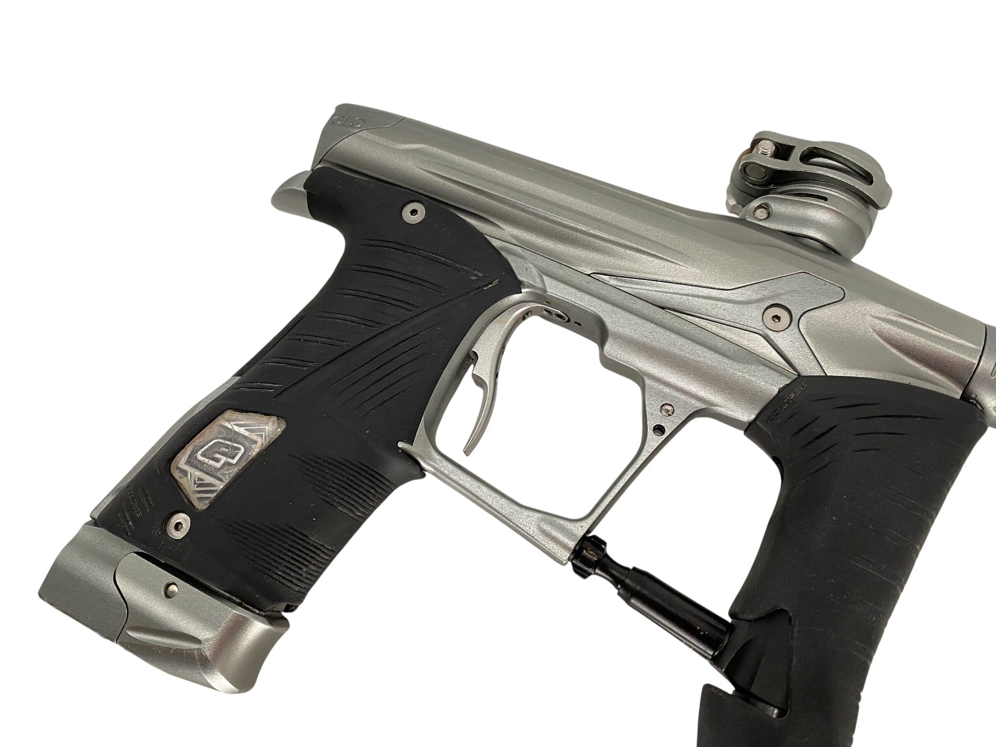 Used Planet Eclipse Geo 3.5 Paintball Gun Grey Paintball Gun from CPXBrosPaintball Buy/Sell/Trade Paintball Markers, New Paintball Guns, Paintball Hoppers, Paintball Masks, and Hormesis Headbands