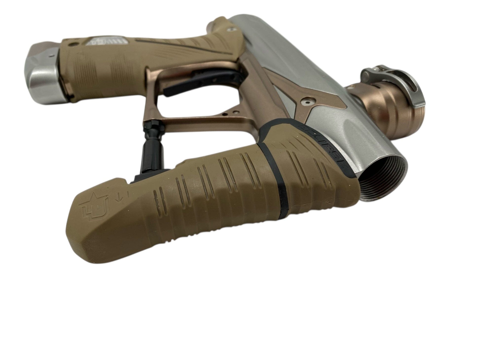 Used Planet Eclipse Geo 3.5 Paintball Gun Grey/Tan Paintball Gun from CPXBrosPaintball Buy/Sell/Trade Paintball Markers, New Paintball Guns, Paintball Hoppers, Paintball Masks, and Hormesis Headbands