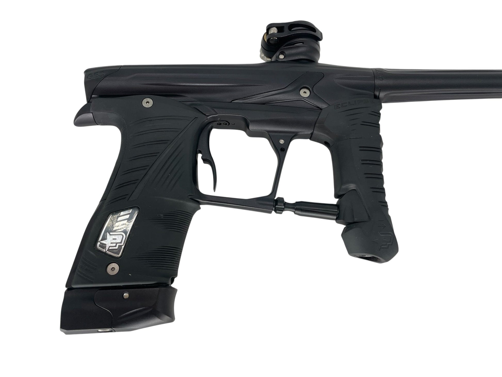 Used Planet Eclipse Geo 3.5 Paintball Gun Midnight Paintball Gun from CPXBrosPaintball Buy/Sell/Trade Paintball Markers, New Paintball Guns, Paintball Hoppers, Paintball Masks, and Hormesis Headbands