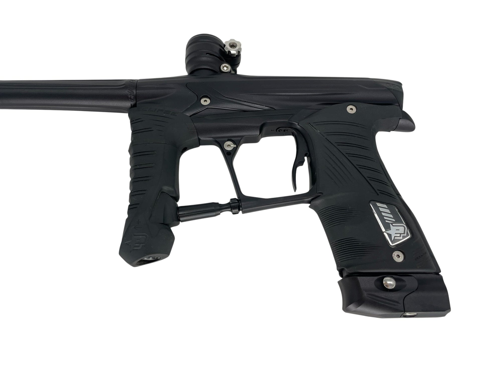 Used Planet Eclipse Geo 3.5 Paintball Gun Midnight Paintball Gun from CPXBrosPaintball Buy/Sell/Trade Paintball Markers, New Paintball Guns, Paintball Hoppers, Paintball Masks, and Hormesis Headbands