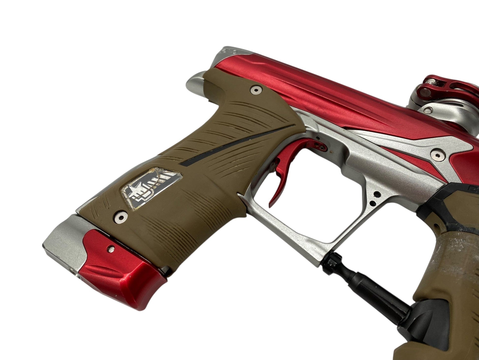 Used Planet Eclipse Geo 3.5 Paintball Gun Red/Grey Paintball Gun from CPXBrosPaintball Buy/Sell/Trade Paintball Markers, New Paintball Guns, Paintball Hoppers, Paintball Masks, and Hormesis Headbands