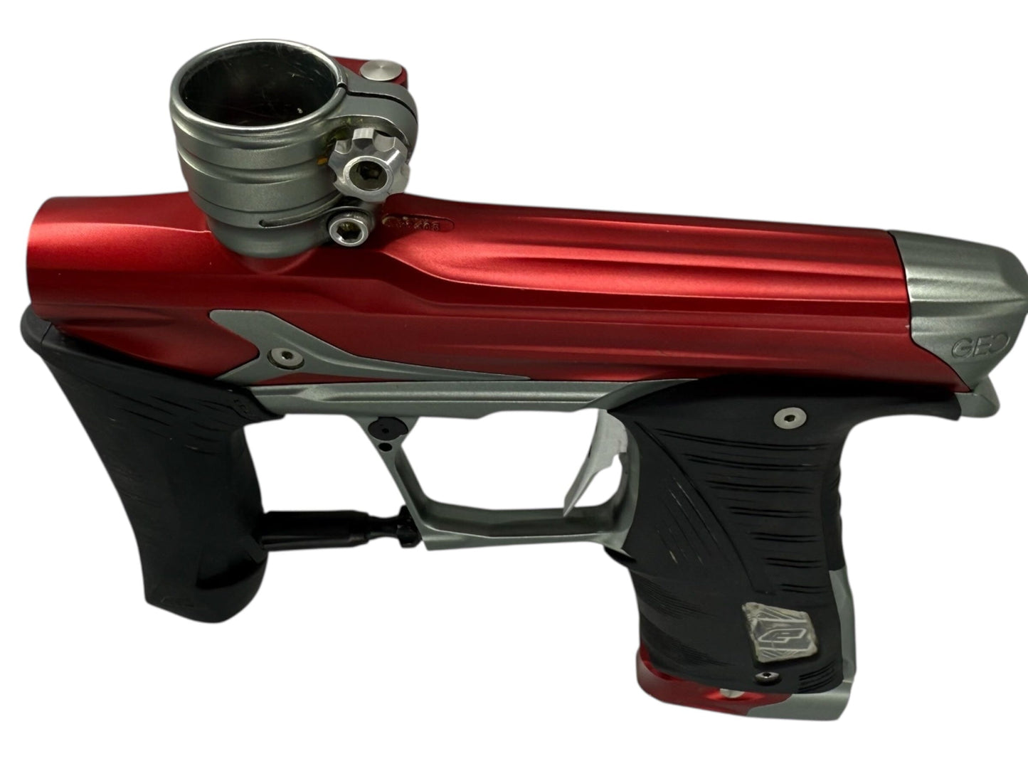 Used Planet Eclipse Geo 3.5 Paintball Gun Red/Grey Paintball Gun from CPXBrosPaintball Buy/Sell/Trade Paintball Markers, New Paintball Guns, Paintball Hoppers, Paintball Masks, and Hormesis Headbands