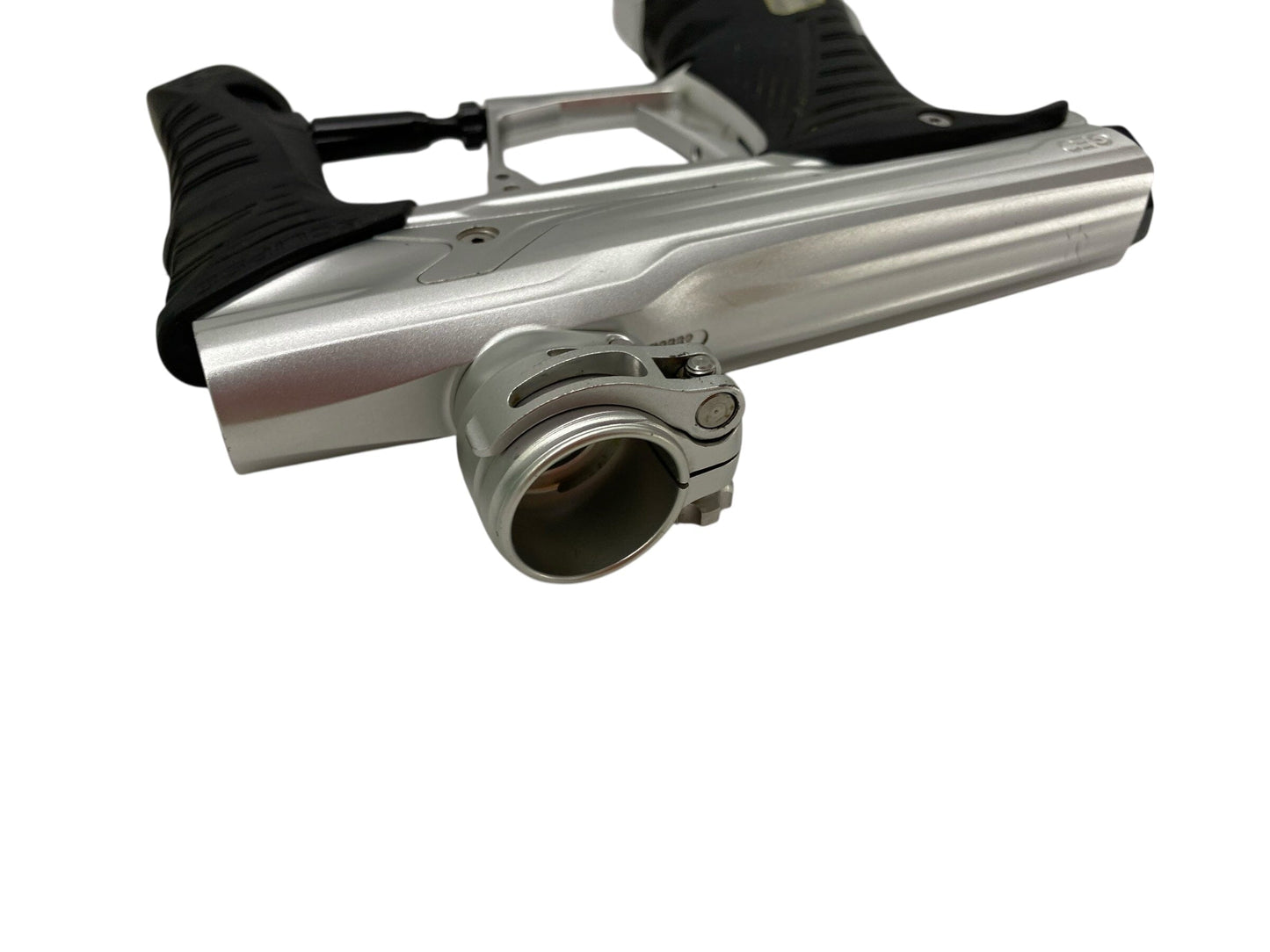 Used Planet Eclipse Geo 3.5 Paintball Gun Silver Paintball Gun from CPXBrosPaintball Buy/Sell/Trade Paintball Markers, New Paintball Guns, Paintball Hoppers, Paintball Masks, and Hormesis Headbands