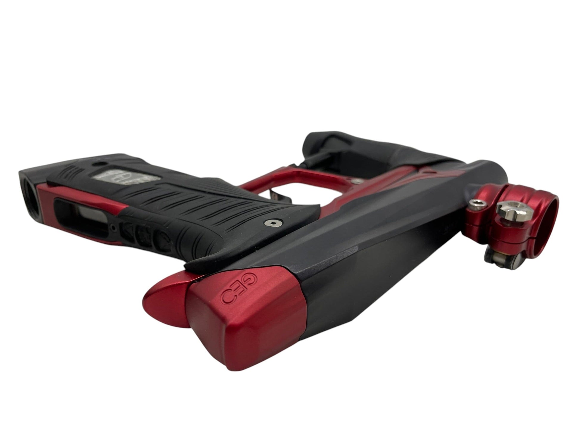 Used Planet Eclipse Geo 3.5 Red/Black Paintball Gun Paintball Gun from CPXBrosPaintball Buy/Sell/Trade Paintball Markers, New Paintball Guns, Paintball Hoppers, Paintball Masks, and Hormesis Headbands
