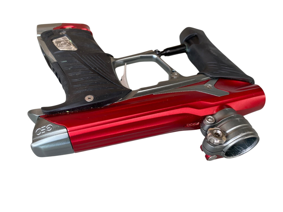 Used Planet Eclipse Geo 3.5 Red/Grey Paintball Gun Paintball Gun from CPXBrosPaintball Buy/Sell/Trade Paintball Markers, New Paintball Guns, Paintball Hoppers, Paintball Masks, and Hormesis Headbands