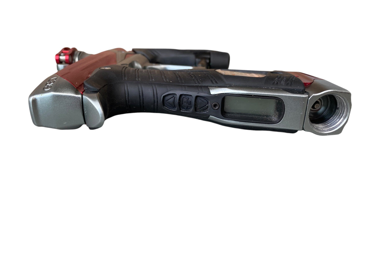 Used Planet Eclipse Geo 3.5 Red/Grey Paintball Gun Paintball Gun from CPXBrosPaintball Buy/Sell/Trade Paintball Markers, New Paintball Guns, Paintball Hoppers, Paintball Masks, and Hormesis Headbands