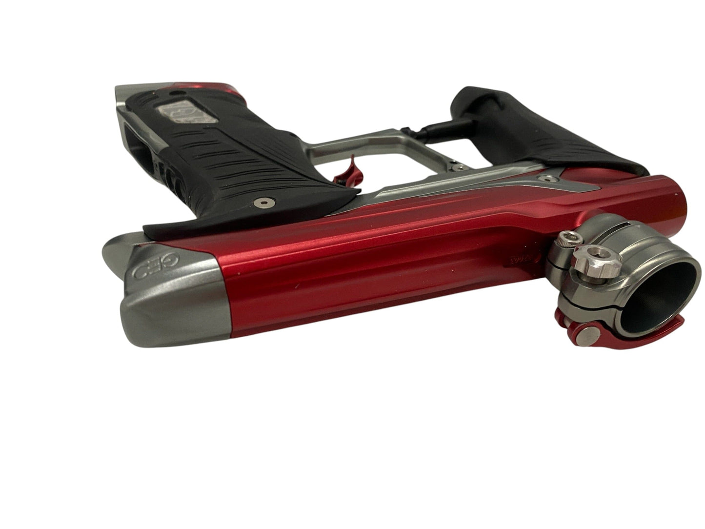Used Planet Eclipse Geo 3.5 Red/Grey Paintball Gun Paintball Gun from CPXBrosPaintball Buy/Sell/Trade Paintball Markers, New Paintball Guns, Paintball Hoppers, Paintball Masks, and Hormesis Headbands