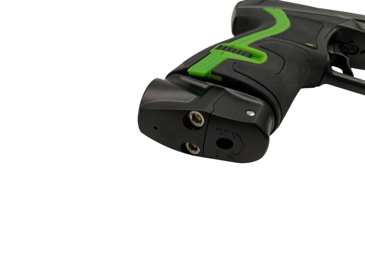 Used Planet Eclipse Geo 4 Black To Green Fade Paintball Gun Paintball Gun from CPXBrosPaintball Buy/Sell/Trade Paintball Markers, New Paintball Guns, Paintball Hoppers, Paintball Masks, and Hormesis Headbands