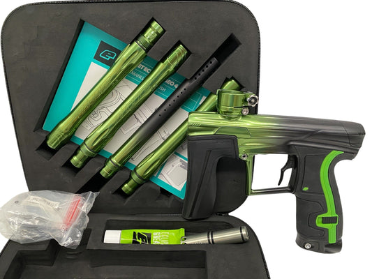 Used Planet Eclipse Geo 4 Black To Green Fade Paintball Gun Paintball Gun from CPXBrosPaintball Buy/Sell/Trade Paintball Markers, New Paintball Guns, Paintball Hoppers, Paintball Masks, and Hormesis Headbands