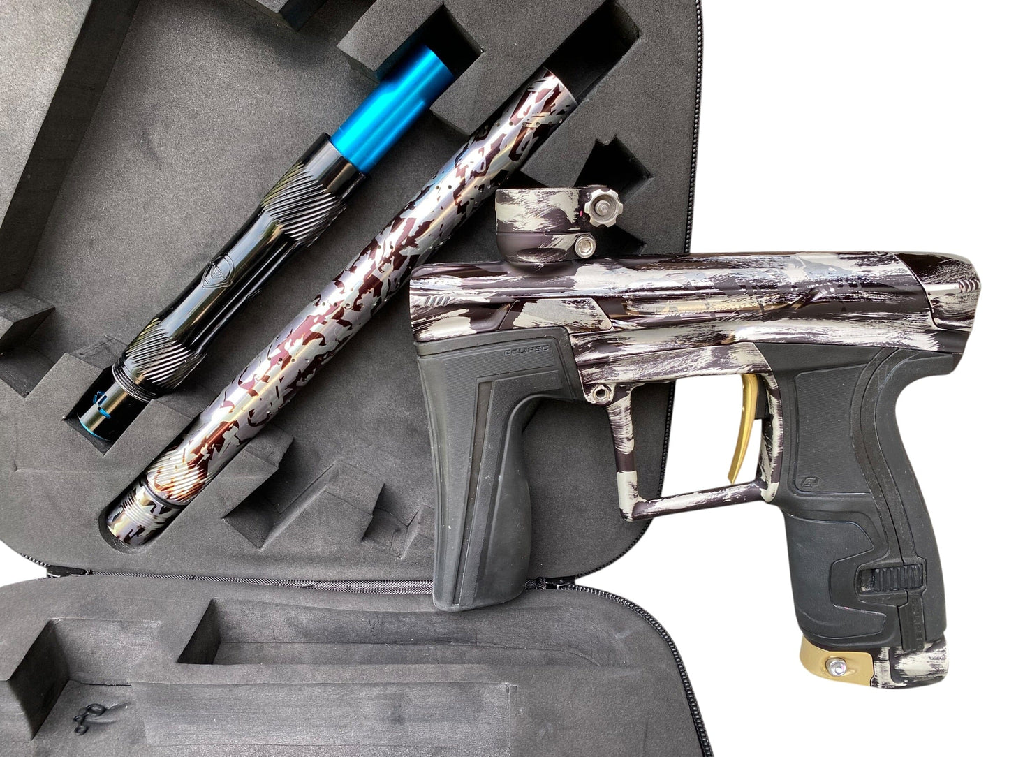 Used Planet Eclipse Geo 4 Black Wash Paintball Gun Paintball Gun from CPXBrosPaintball Buy/Sell/Trade Paintball Markers, New Paintball Guns, Paintball Hoppers, Paintball Masks, and Hormesis Headbands