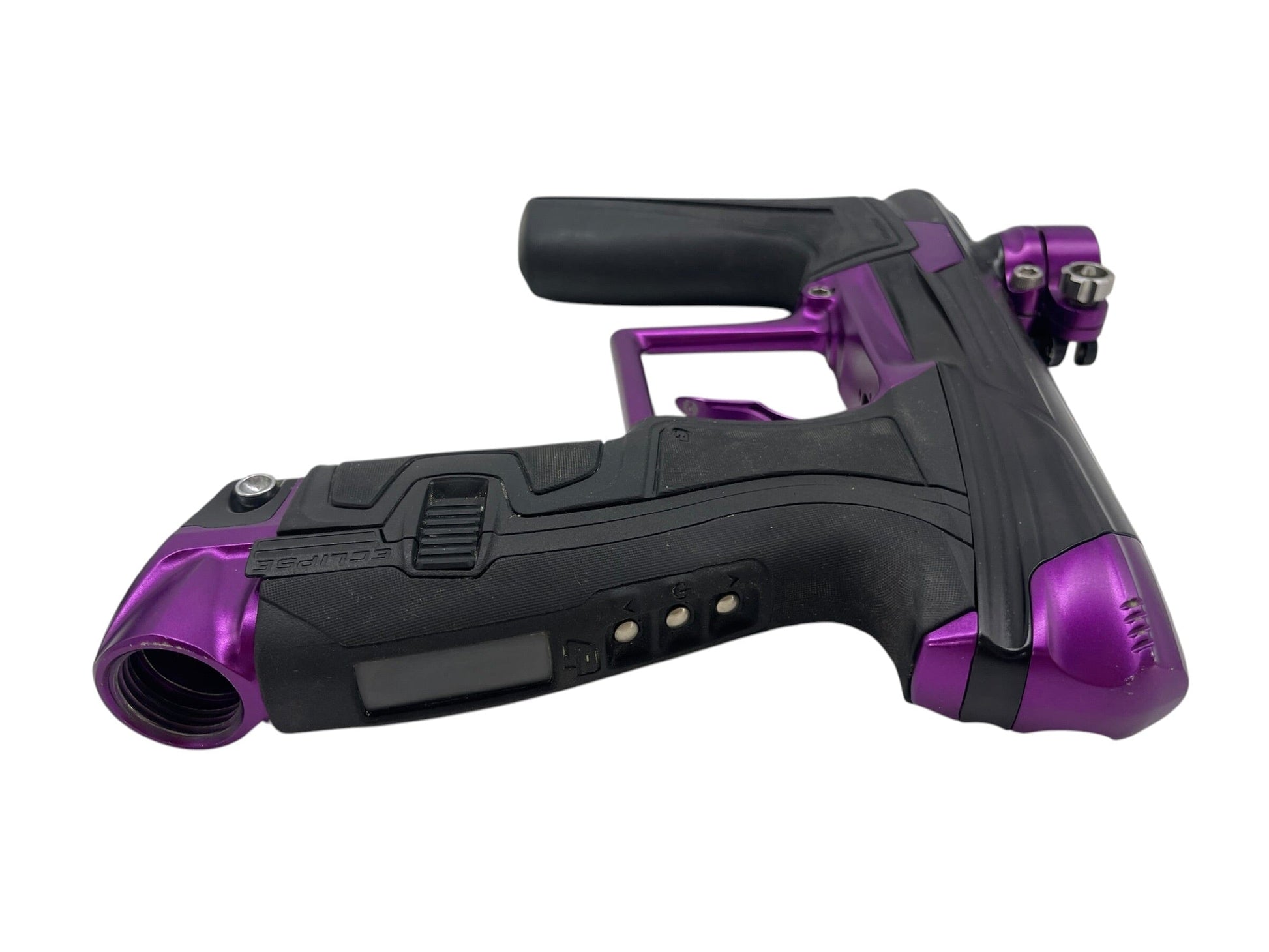 Used Planet Eclipse Geo 4 Black/Purple Paintball Gun Paintball Gun from CPXBrosPaintball Buy/Sell/Trade Paintball Markers, New Paintball Guns, Paintball Hoppers, Paintball Masks, and Hormesis Headbands
