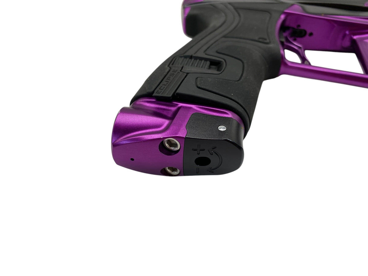 Used Planet Eclipse Geo 4 Black/Purple Paintball Gun Paintball Gun from CPXBrosPaintball Buy/Sell/Trade Paintball Markers, New Paintball Guns, Paintball Hoppers, Paintball Masks, and Hormesis Headbands