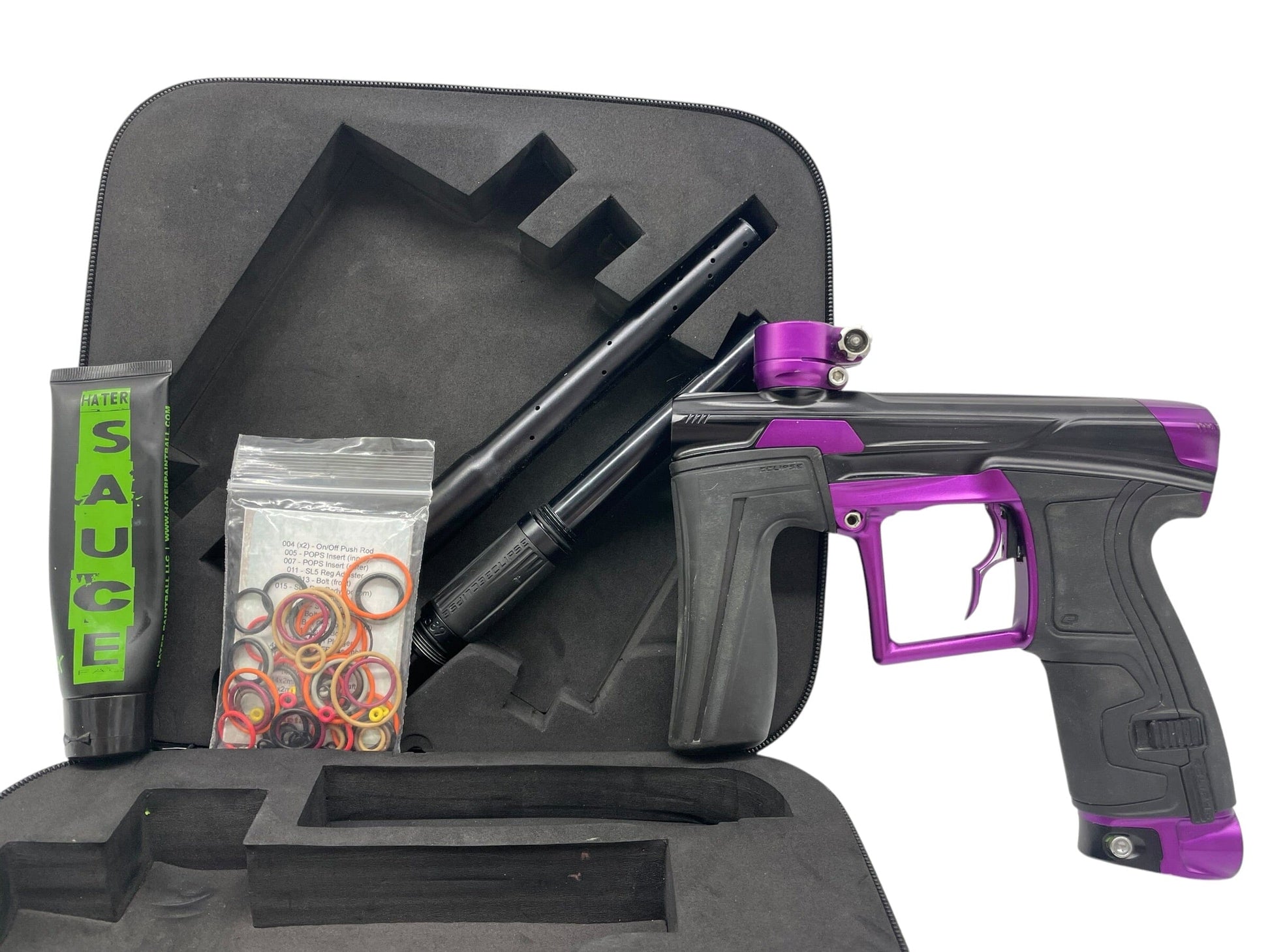 Used Planet Eclipse Geo 4 Black/Purple Paintball Gun Paintball Gun from CPXBrosPaintball Buy/Sell/Trade Paintball Markers, New Paintball Guns, Paintball Hoppers, Paintball Masks, and Hormesis Headbands