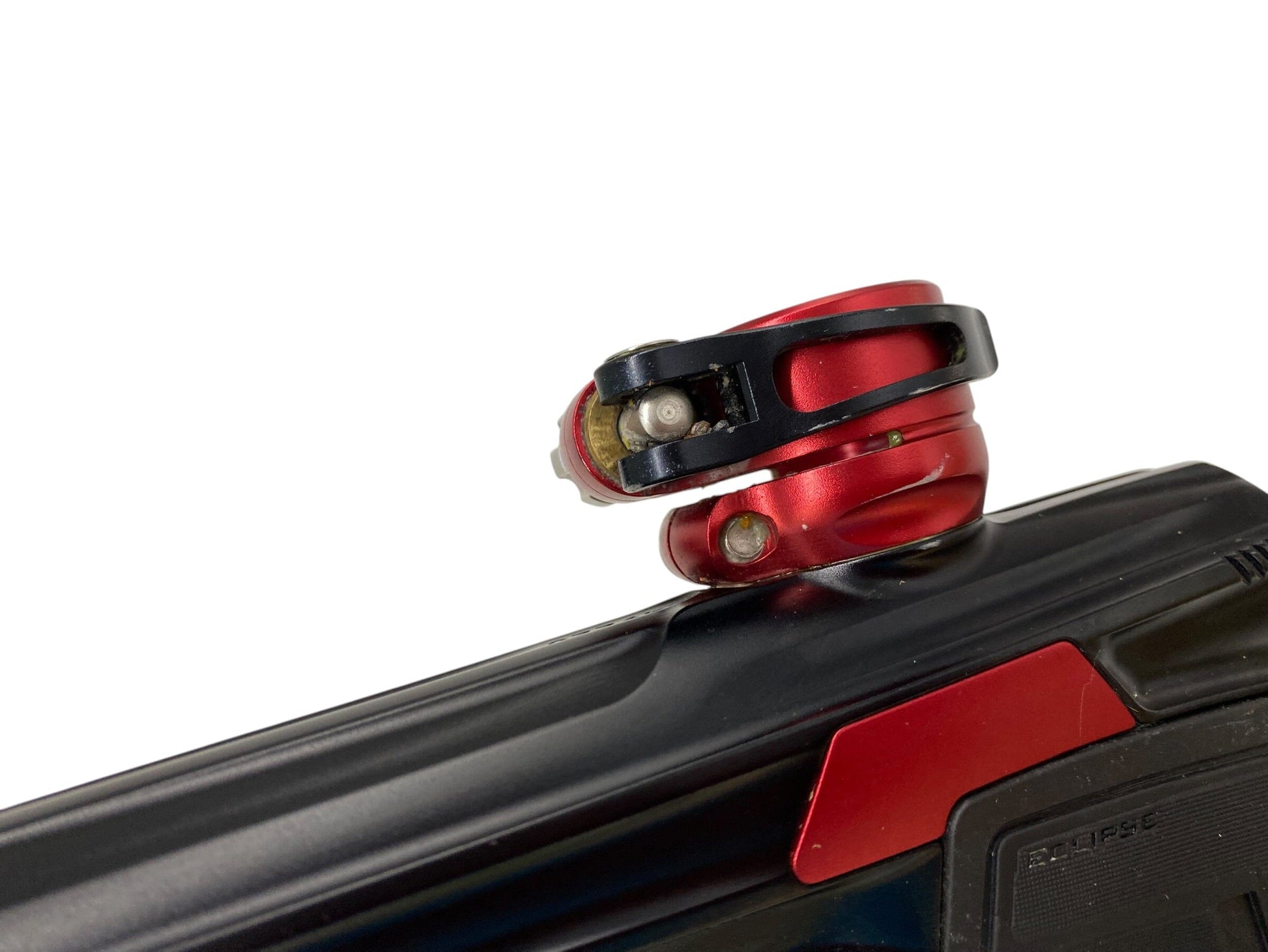 Used Planet Eclipse Geo 4 Black/Red Paintball Gun Paintball Gun from CPXBrosPaintball Buy/Sell/Trade Paintball Markers, New Paintball Guns, Paintball Hoppers, Paintball Masks, and Hormesis Headbands