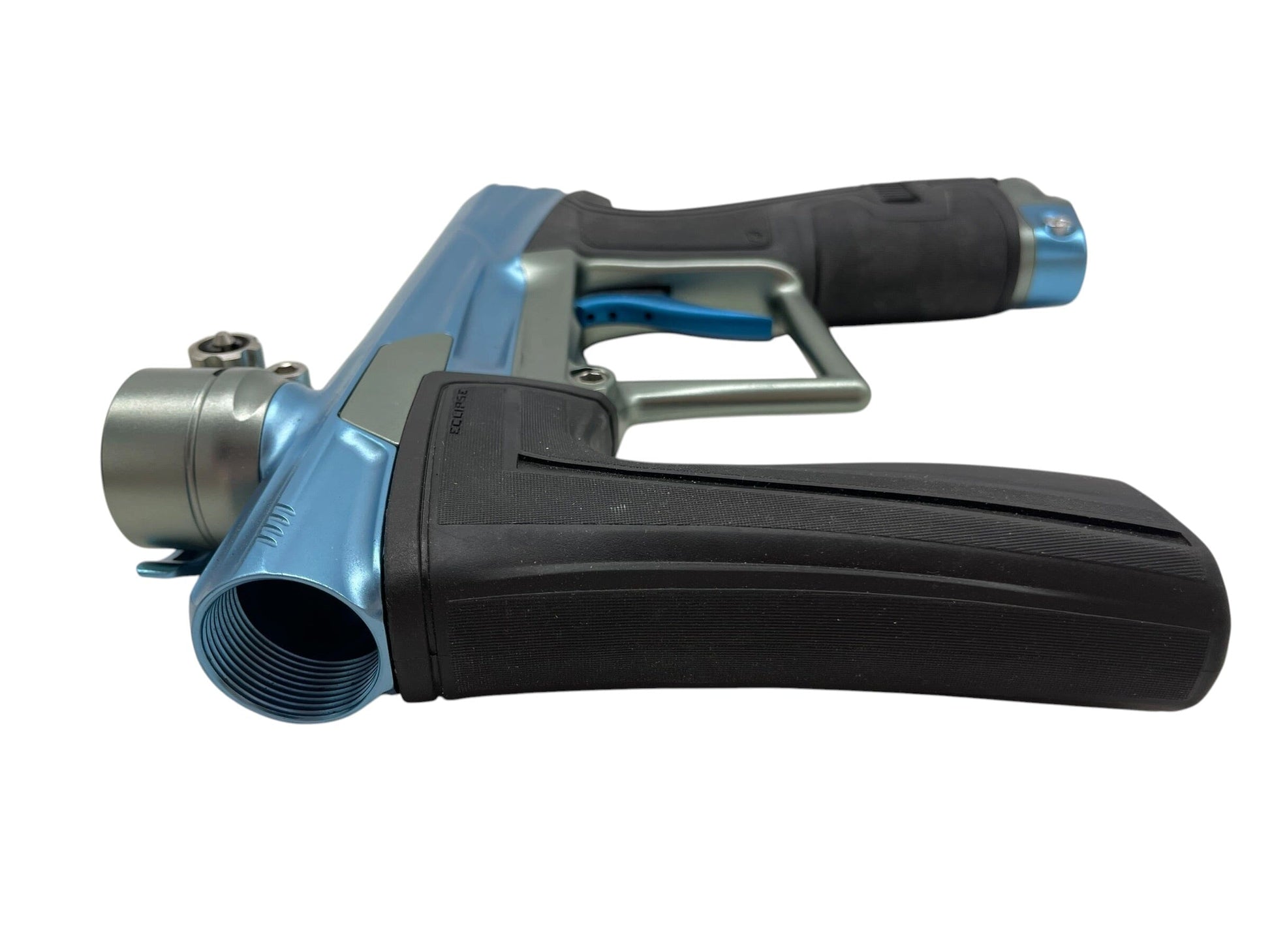Used Planet Eclipse Geo 4 Electric Blue/Grey Paintball Gun Paintball Gun from CPXBrosPaintball Buy/Sell/Trade Paintball Markers, New Paintball Guns, Paintball Hoppers, Paintball Masks, and Hormesis Headbands