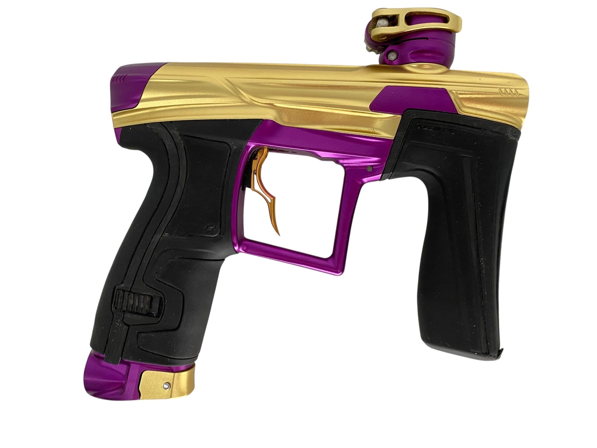 Used Planet Eclipse Geo 4 Gold/Purple Paintball Gun Paintball Gun from CPXBrosPaintball Buy/Sell/Trade Paintball Markers, New Paintball Guns, Paintball Hoppers, Paintball Masks, and Hormesis Headbands