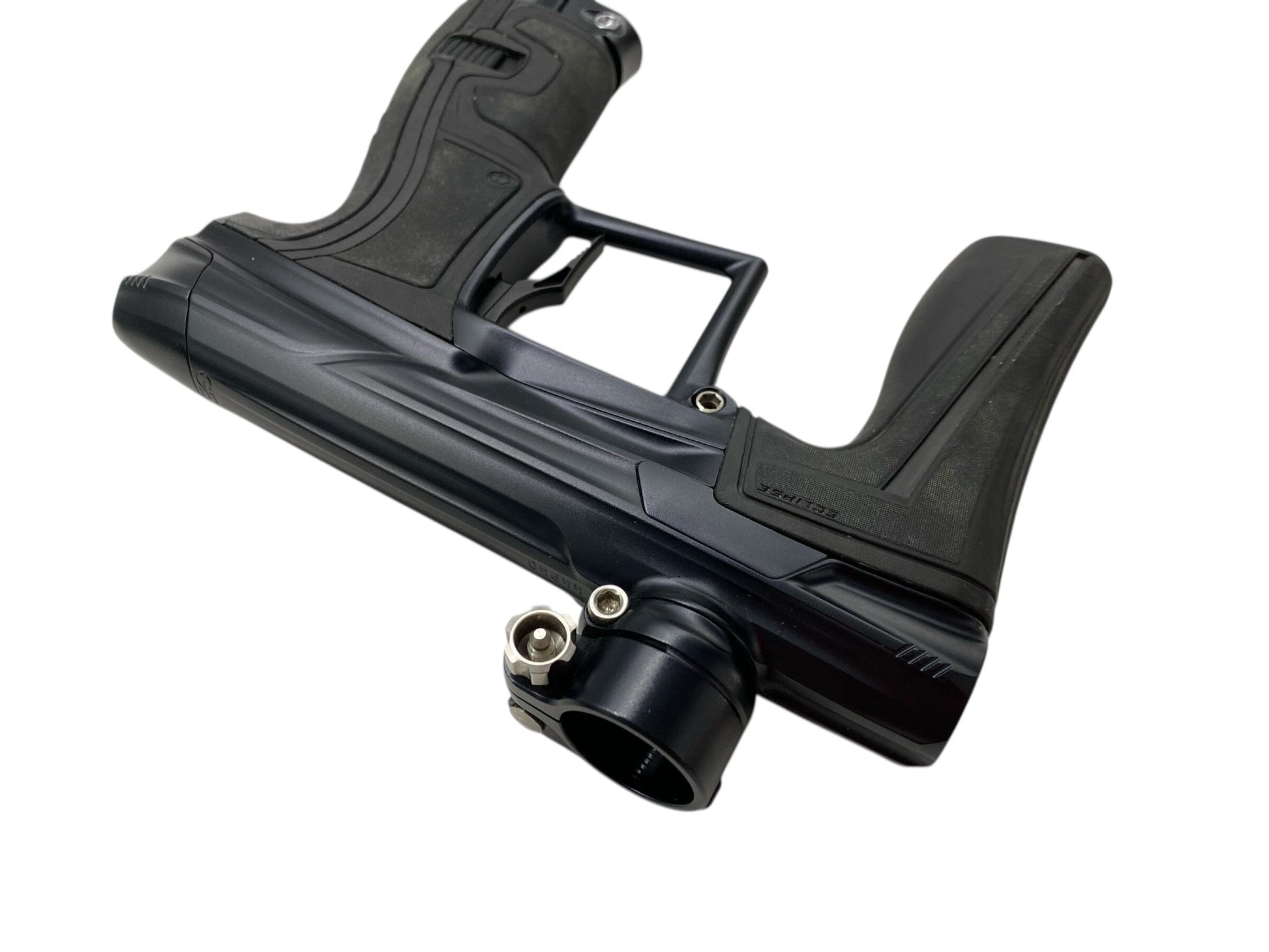Used Planet Eclipse Geo 4 Paintball Gun Black Paintball Gun from CPXBrosPaintball Buy/Sell/Trade Paintball Markers, New Paintball Guns, Paintball Hoppers, Paintball Masks, and Hormesis Headbands