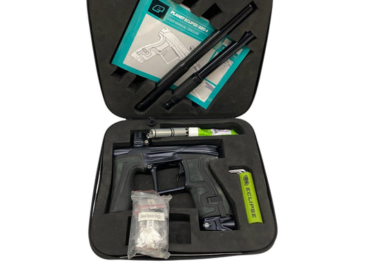 Used Planet Eclipse Geo 4 Paintball Gun Black Paintball Gun from CPXBrosPaintball Buy/Sell/Trade Paintball Markers, New Paintball Guns, Paintball Hoppers, Paintball Masks, and Hormesis Headbands