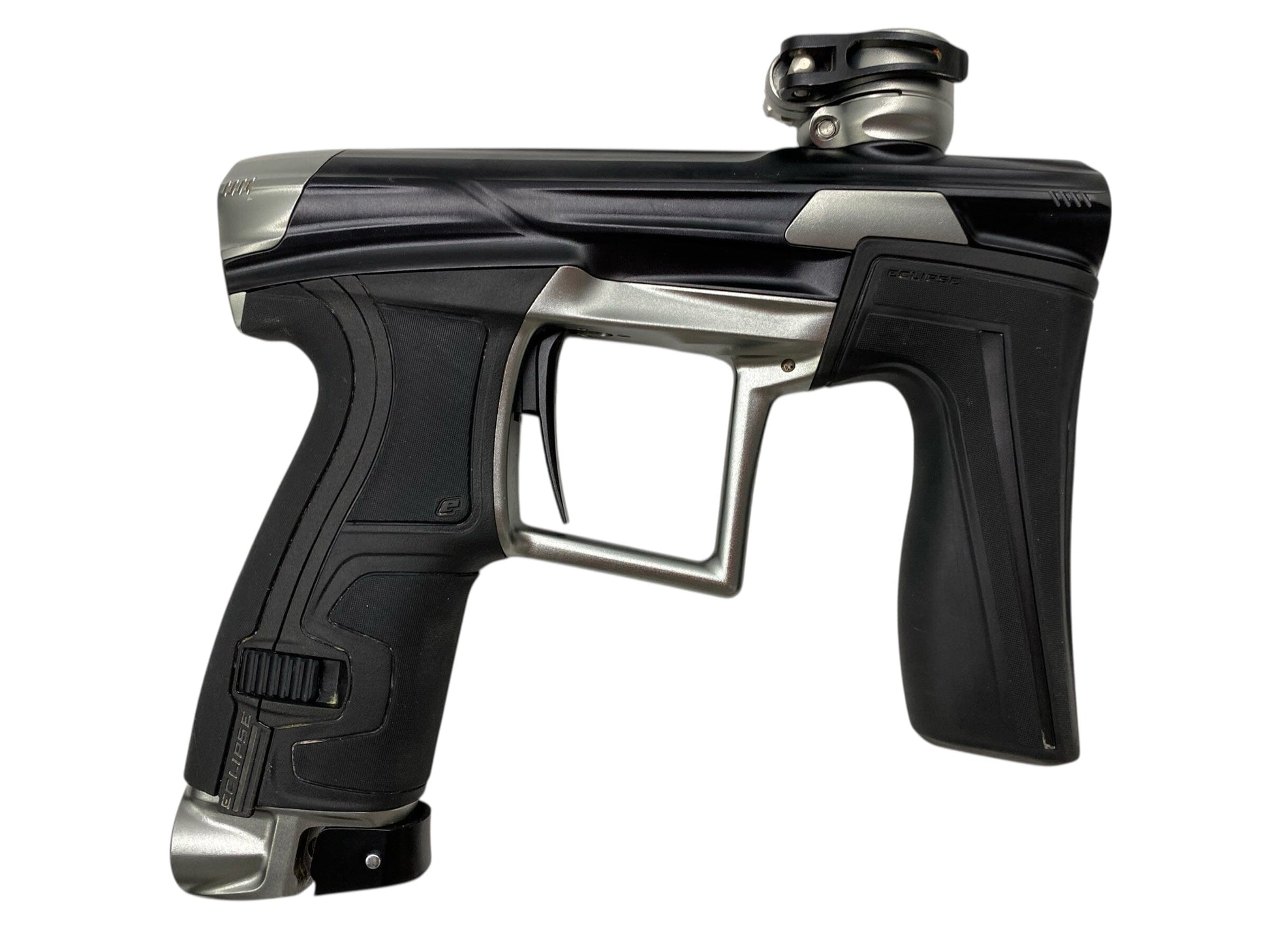 Used Planet Eclipse Geo 4 Paintball Gun Black/Grey Paintball Gun from CPXBrosPaintball Buy/Sell/Trade Paintball Markers, New Paintball Guns, Paintball Hoppers, Paintball Masks, and Hormesis Headbands