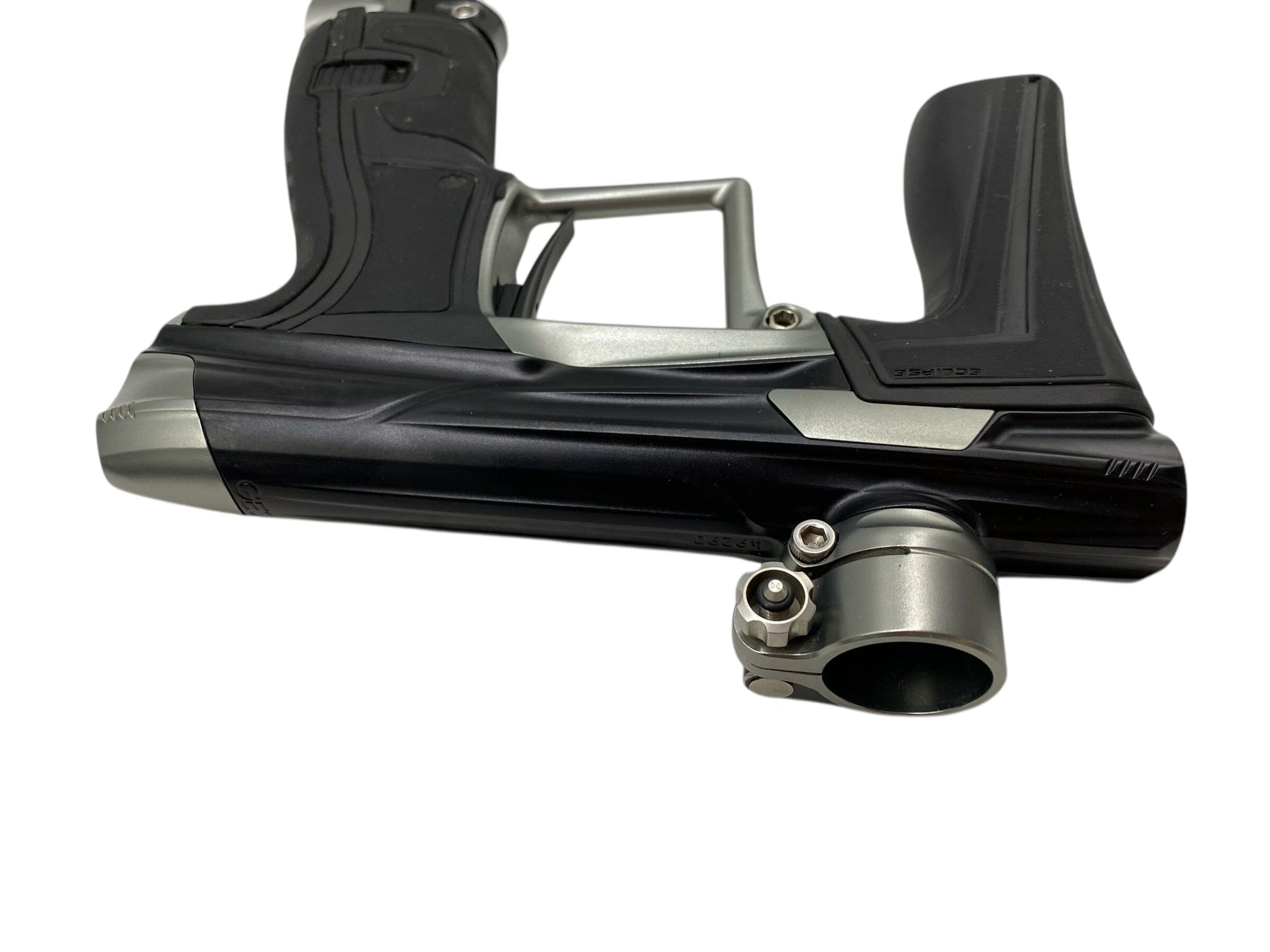 Used Planet Eclipse Geo 4 Paintball Gun Black/Grey Paintball Gun from CPXBrosPaintball Buy/Sell/Trade Paintball Markers, New Paintball Guns, Paintball Hoppers, Paintball Masks, and Hormesis Headbands
