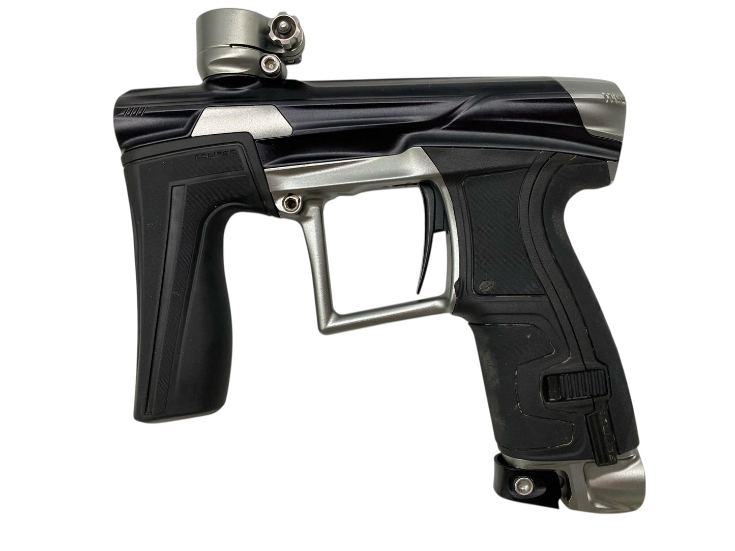 Used Planet Eclipse Geo 4 Paintball Gun Black/Grey Paintball Gun from CPXBrosPaintball Buy/Sell/Trade Paintball Markers, New Paintball Guns, Paintball Hoppers, Paintball Masks, and Hormesis Headbands