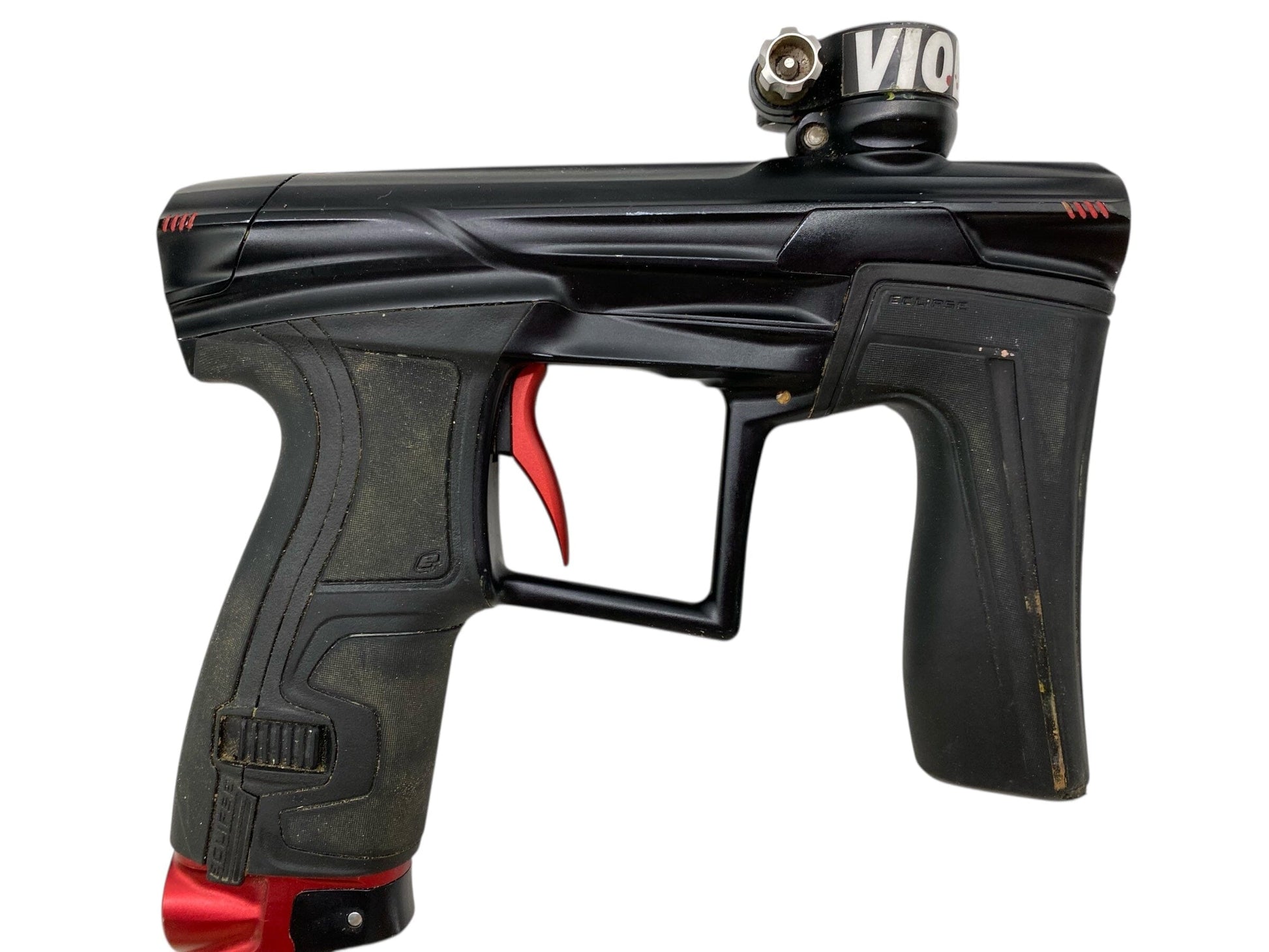 Used Planet Eclipse Geo 4 Paintball Gun Black/Red Paintball Gun from CPXBrosPaintball Buy/Sell/Trade Paintball Markers, New Paintball Guns, Paintball Hoppers, Paintball Masks, and Hormesis Headbands